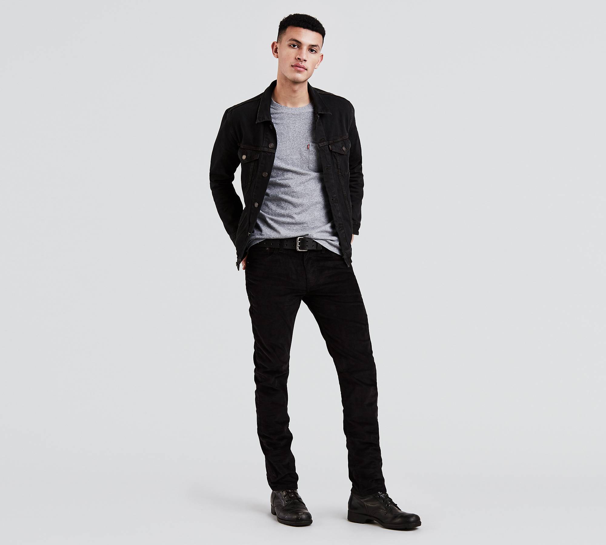 511™ Slim Fit Corduroy Pants - Black | Levi's® US
