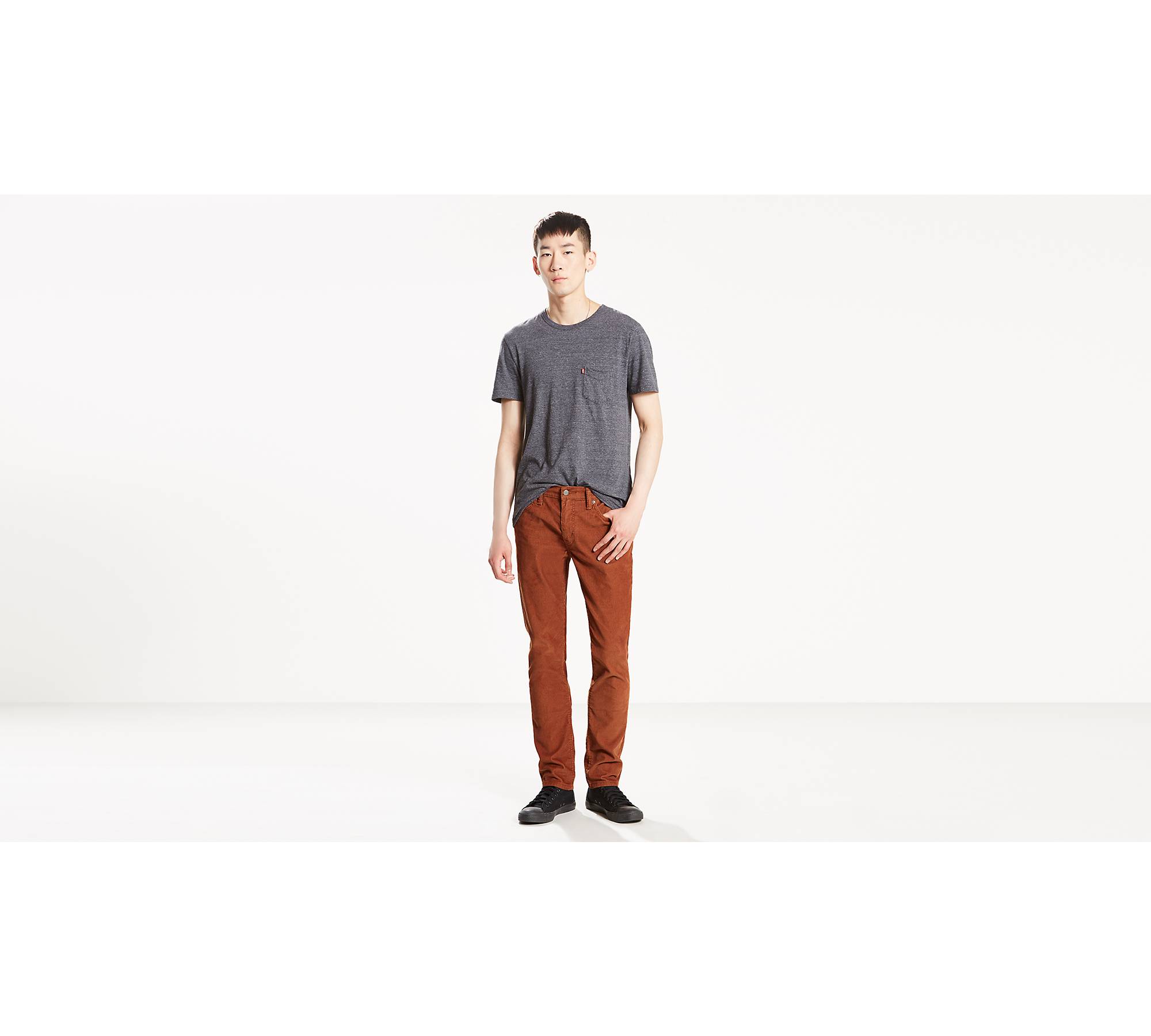 511™ Slim Fit Corduroy Pants - Brown