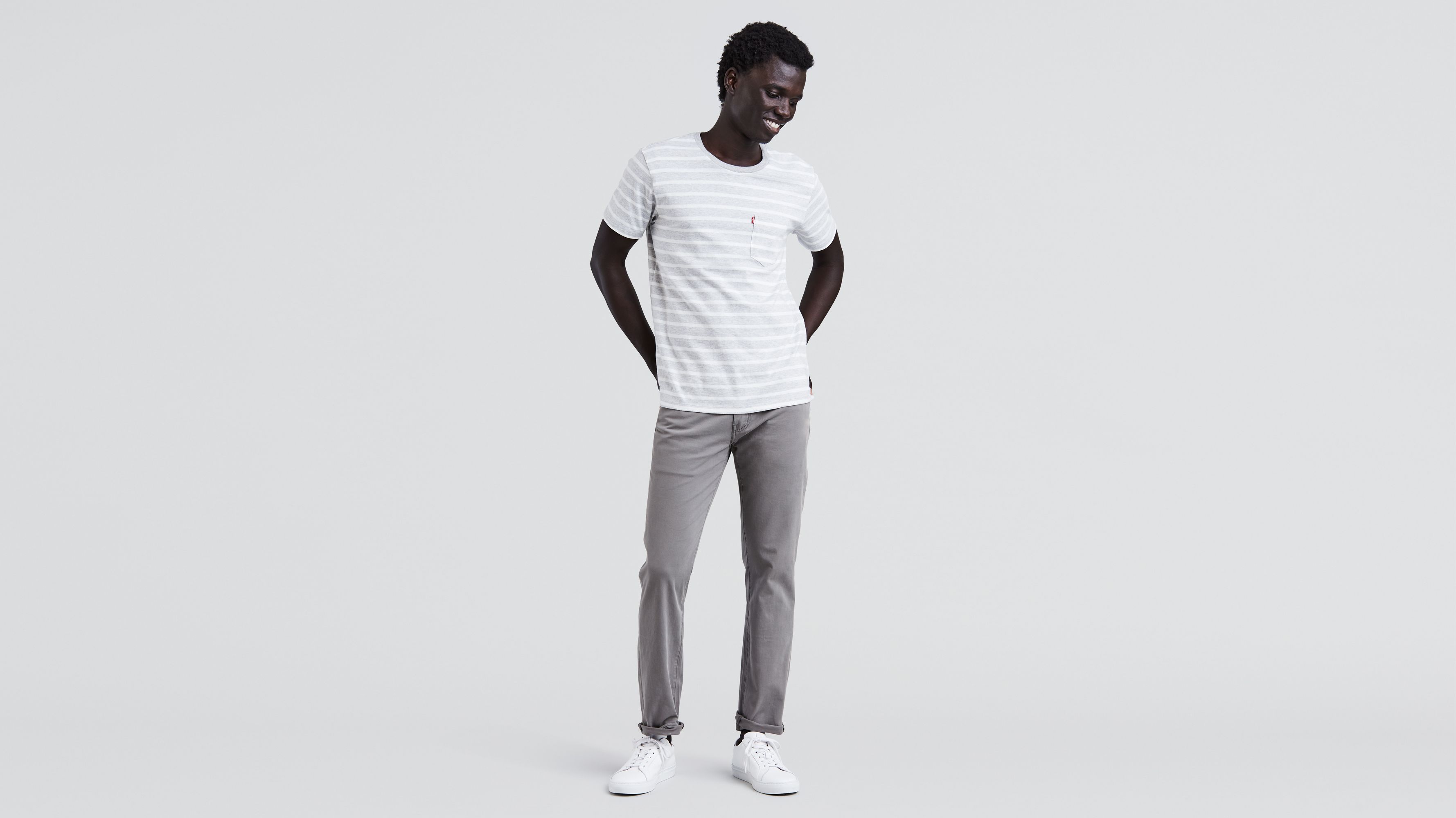 511™ Slim Fit Twill Men's Jeans - Grey 