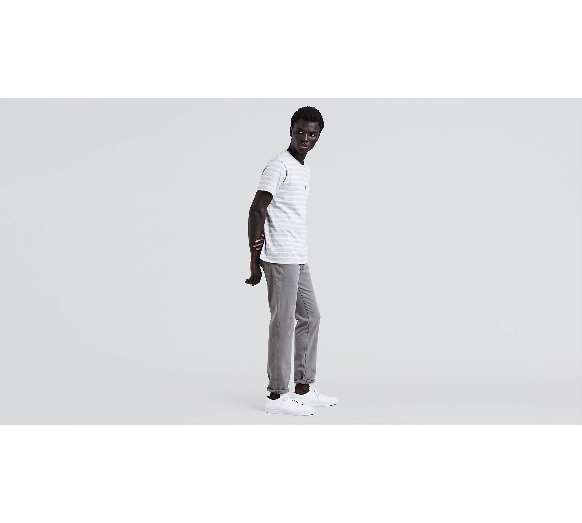 511™ Slim Fit Twill Men's Jeans - Grey | Levi's® US
