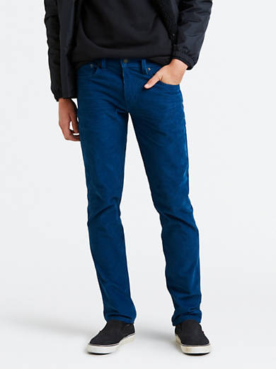 511™ Slim Fit Corduroy Pants - Blue | Levi's® US