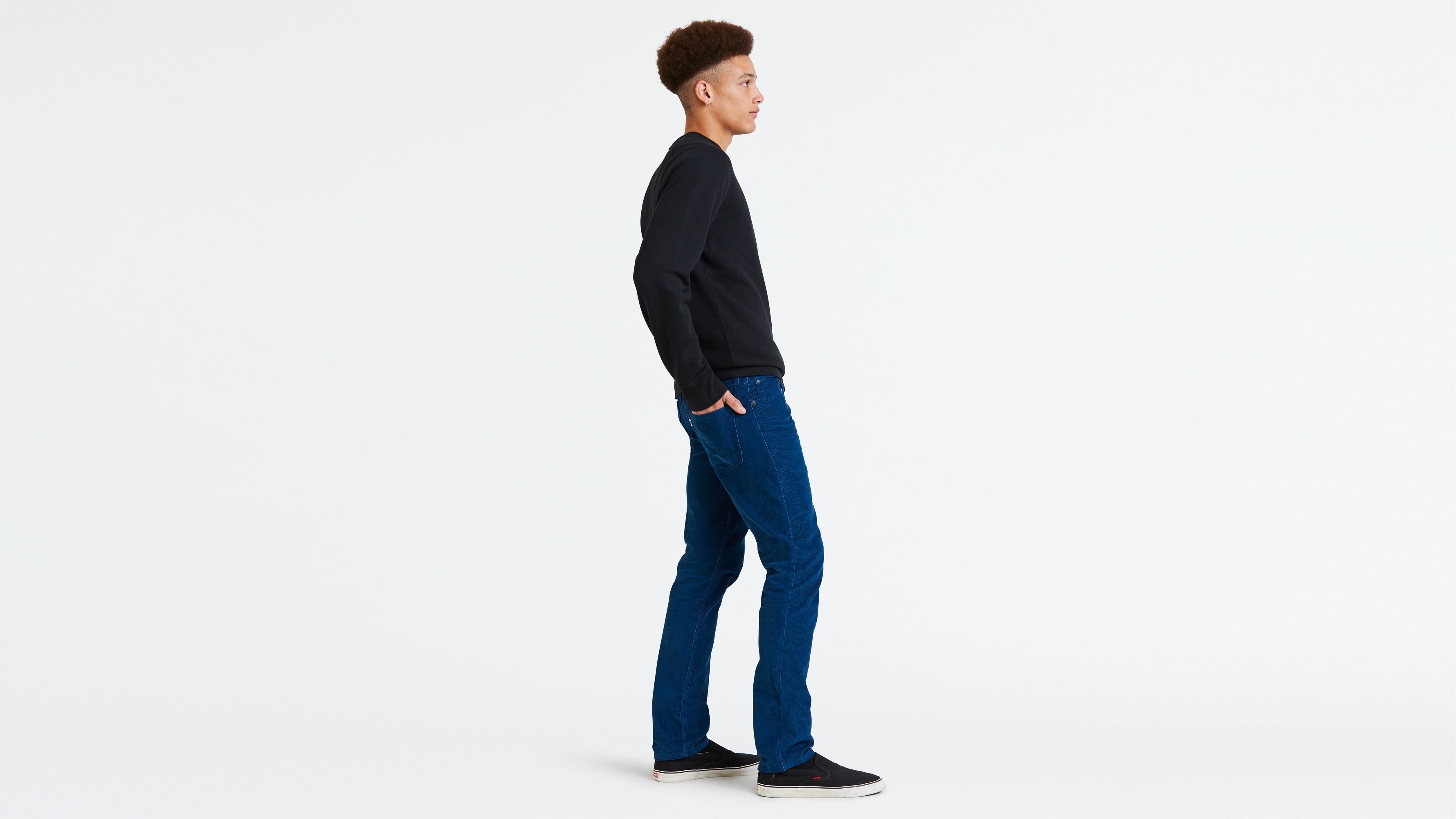 511™ Slim Fit Corduroy Pants - Blue | Levi's® US