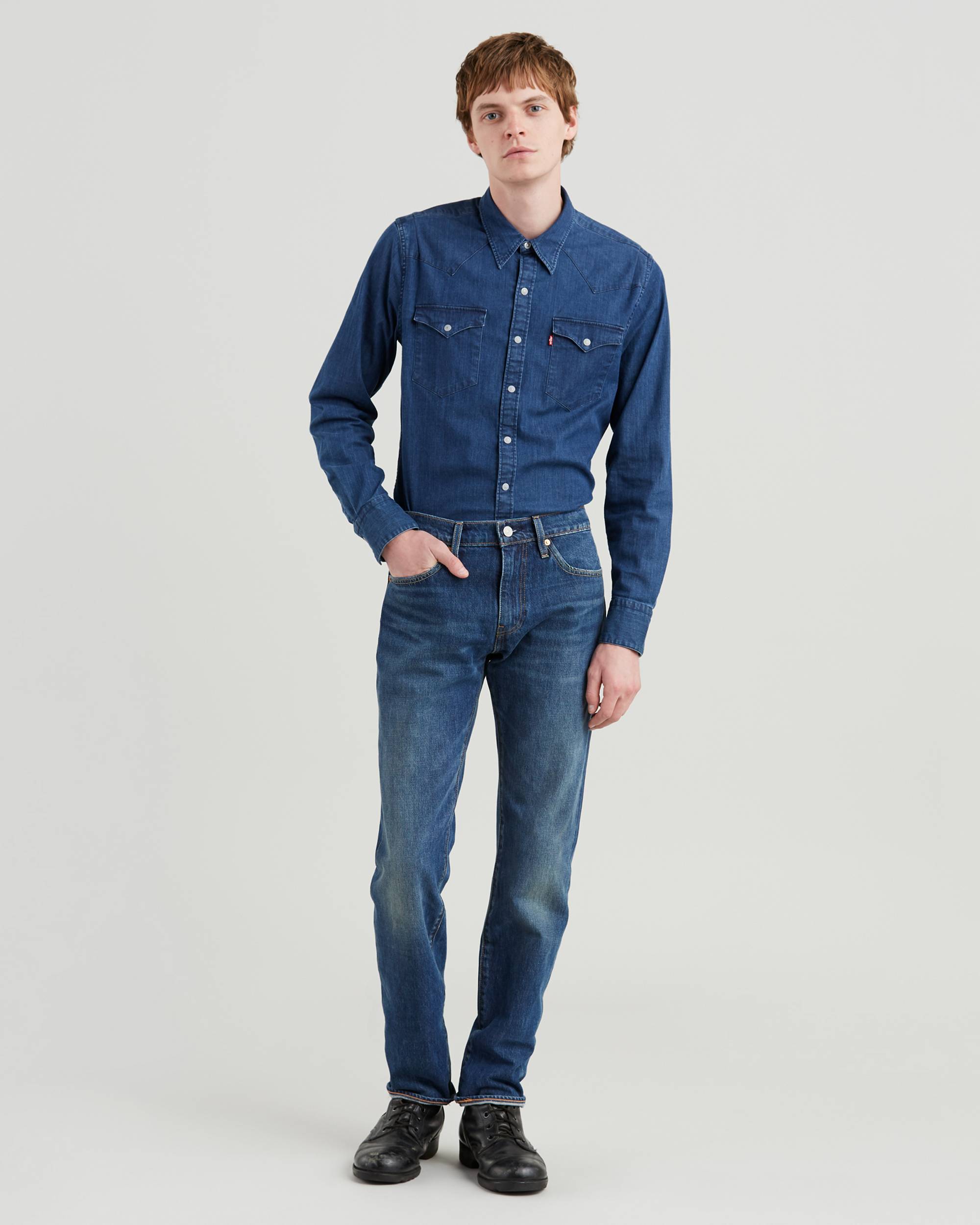 511™ Slim Fit Selvedge Men's Jeans 1