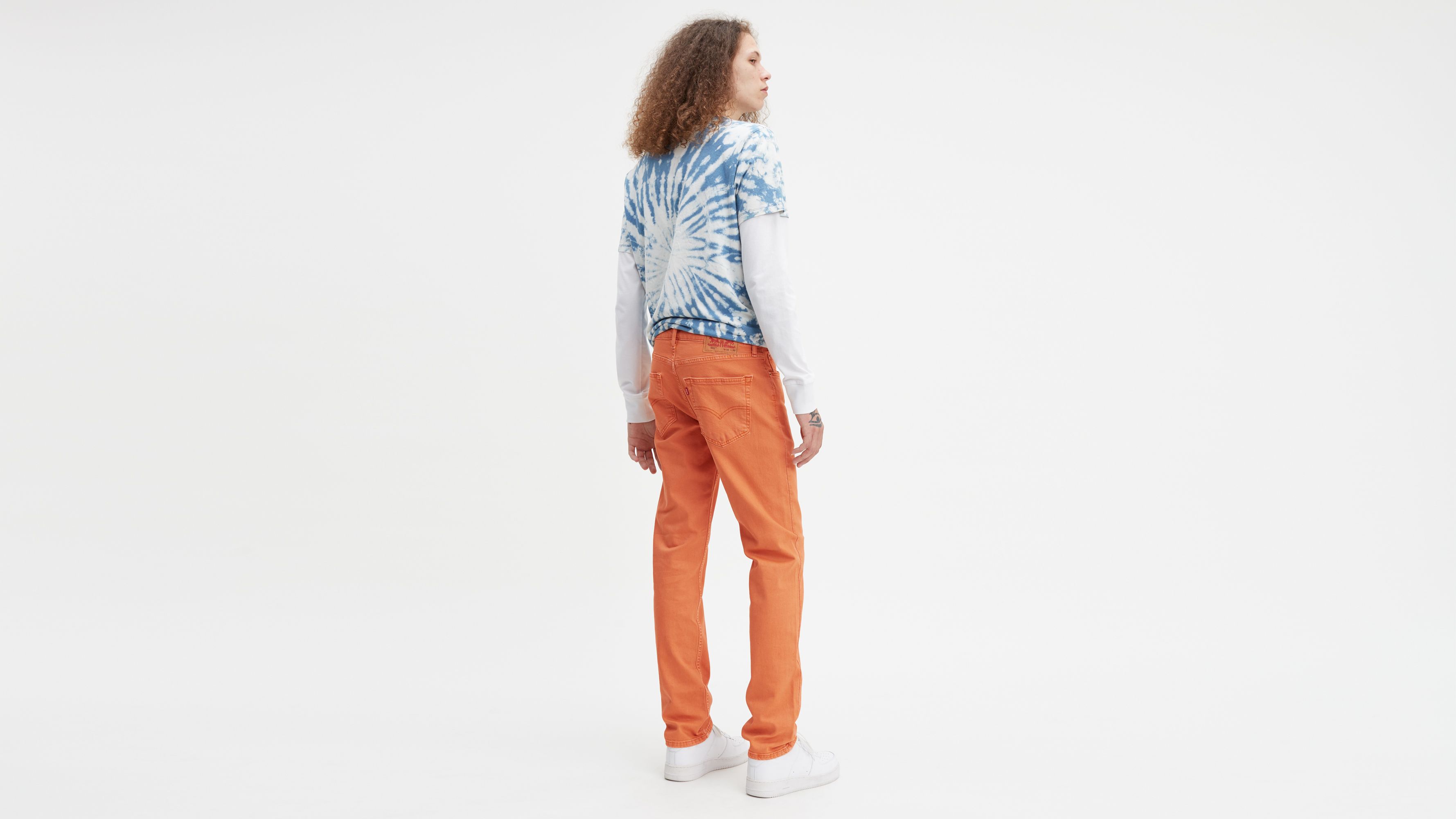 Introducir 60+ imagen orange levi’s jeans