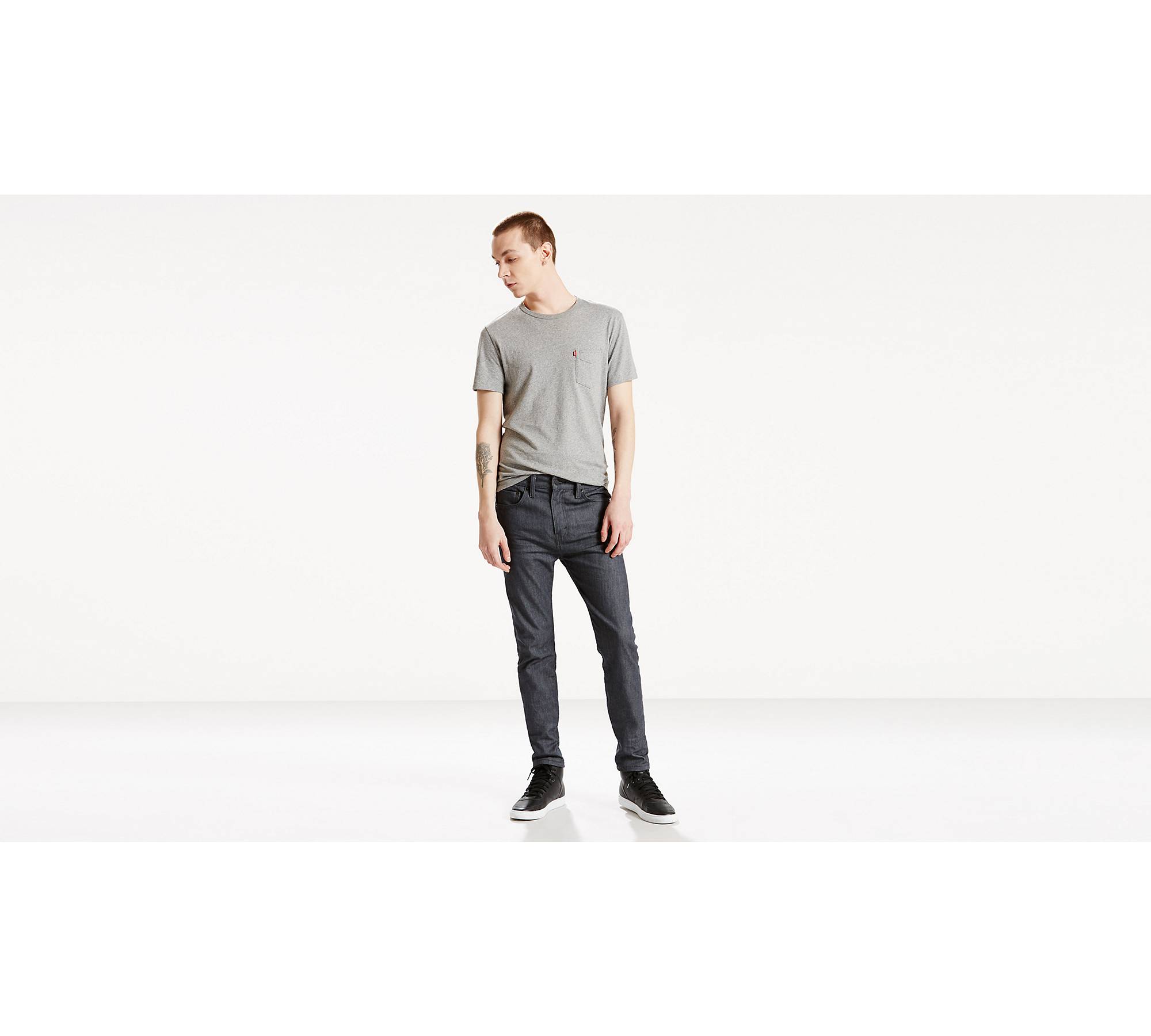 510™ Skinny Fit Stretch Jeans - Grey