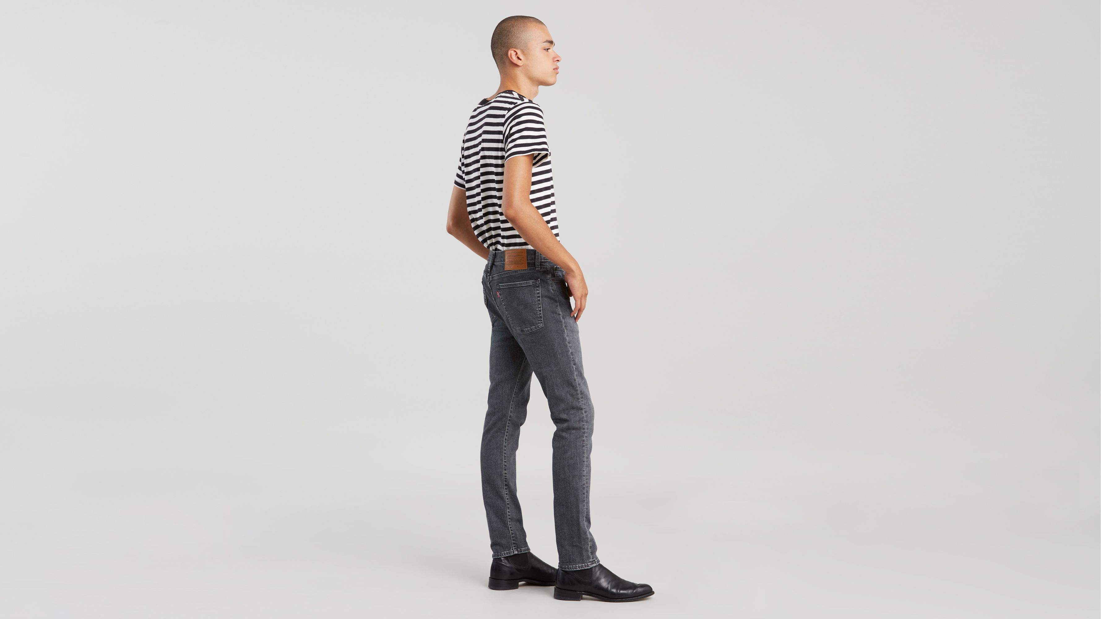 levi's 510 skinny grey