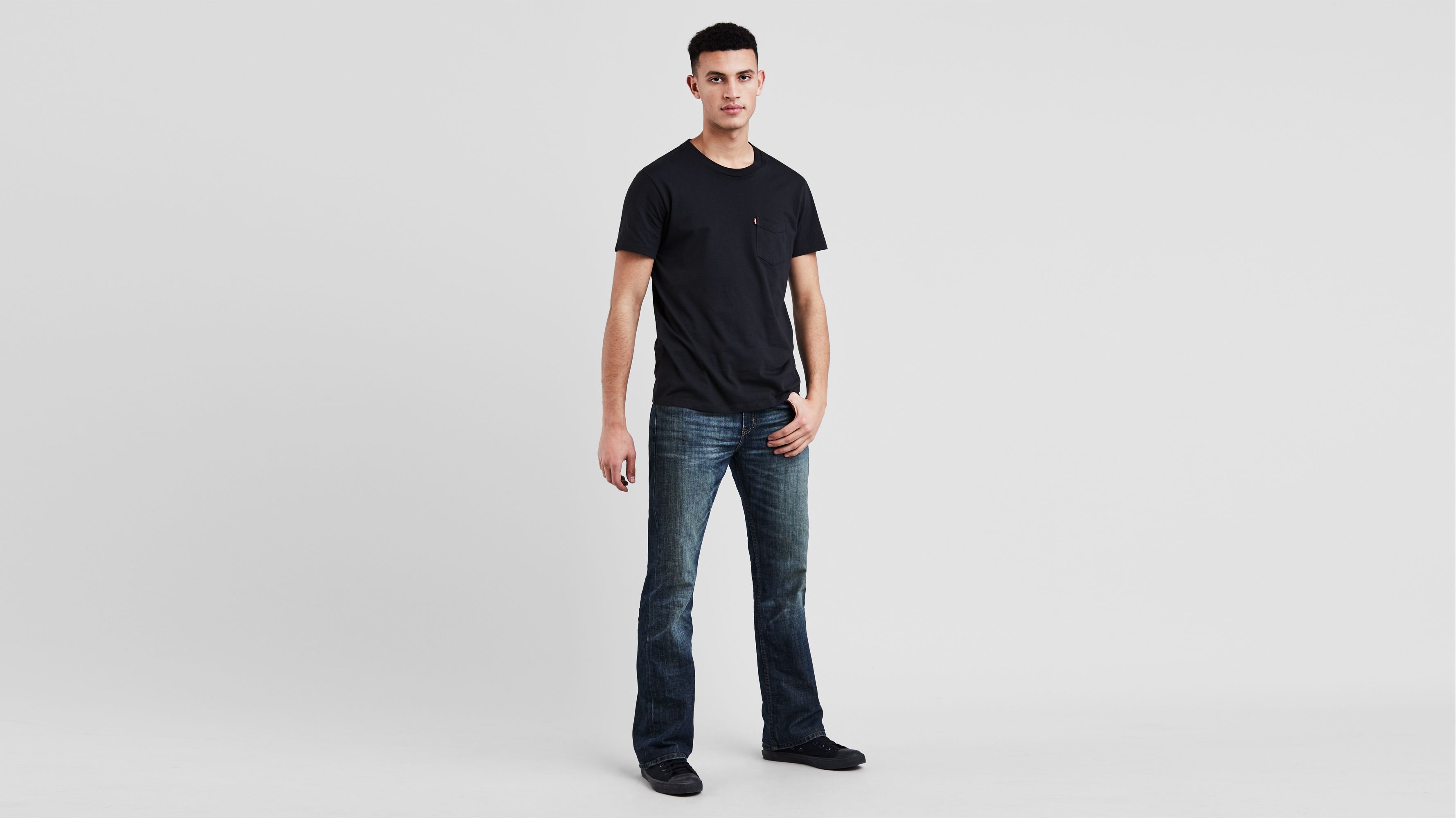 levis boot cut mens jeans