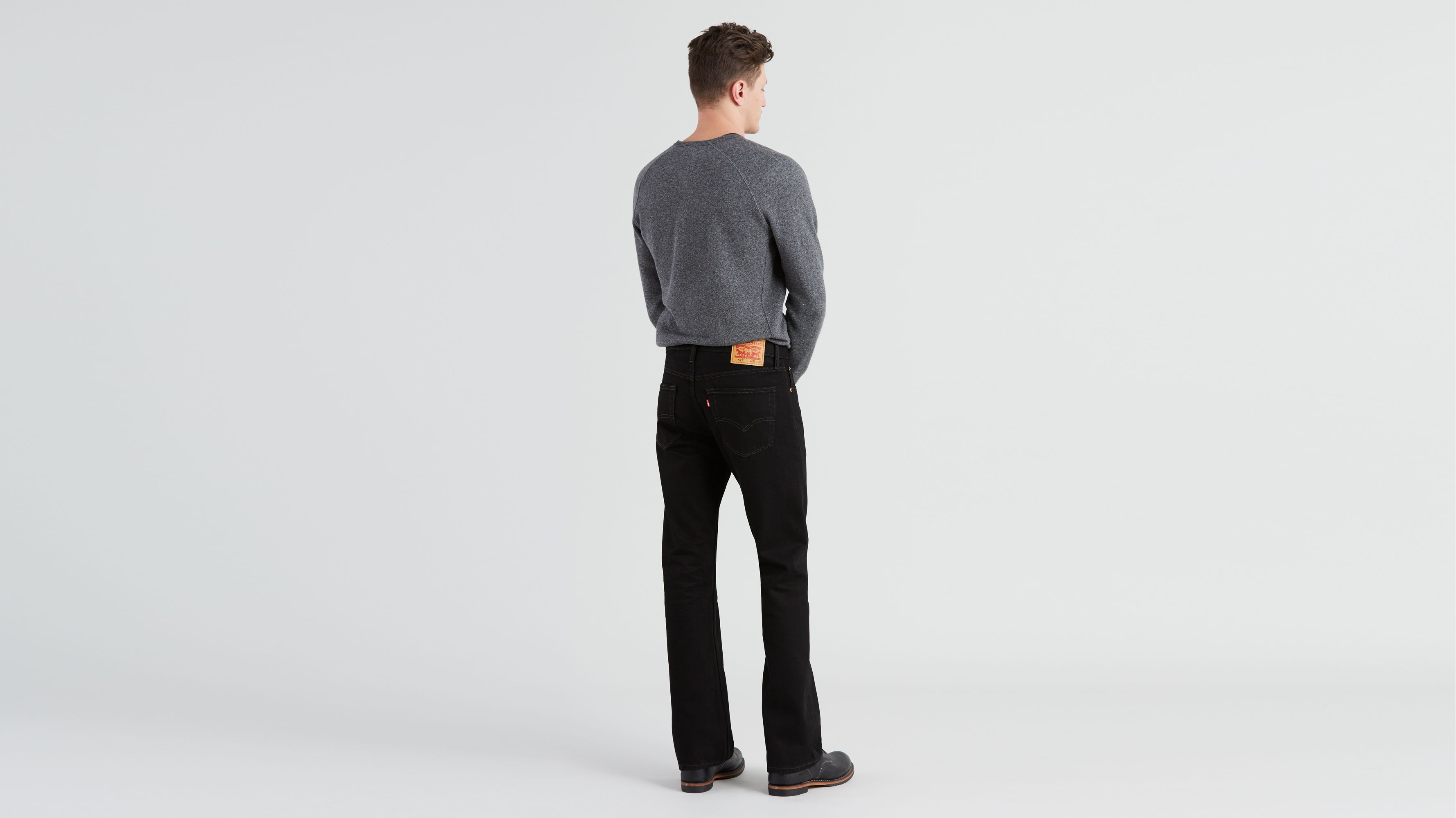 527™ Slim Bootcut Men's Jeans - Black | Levi's® US