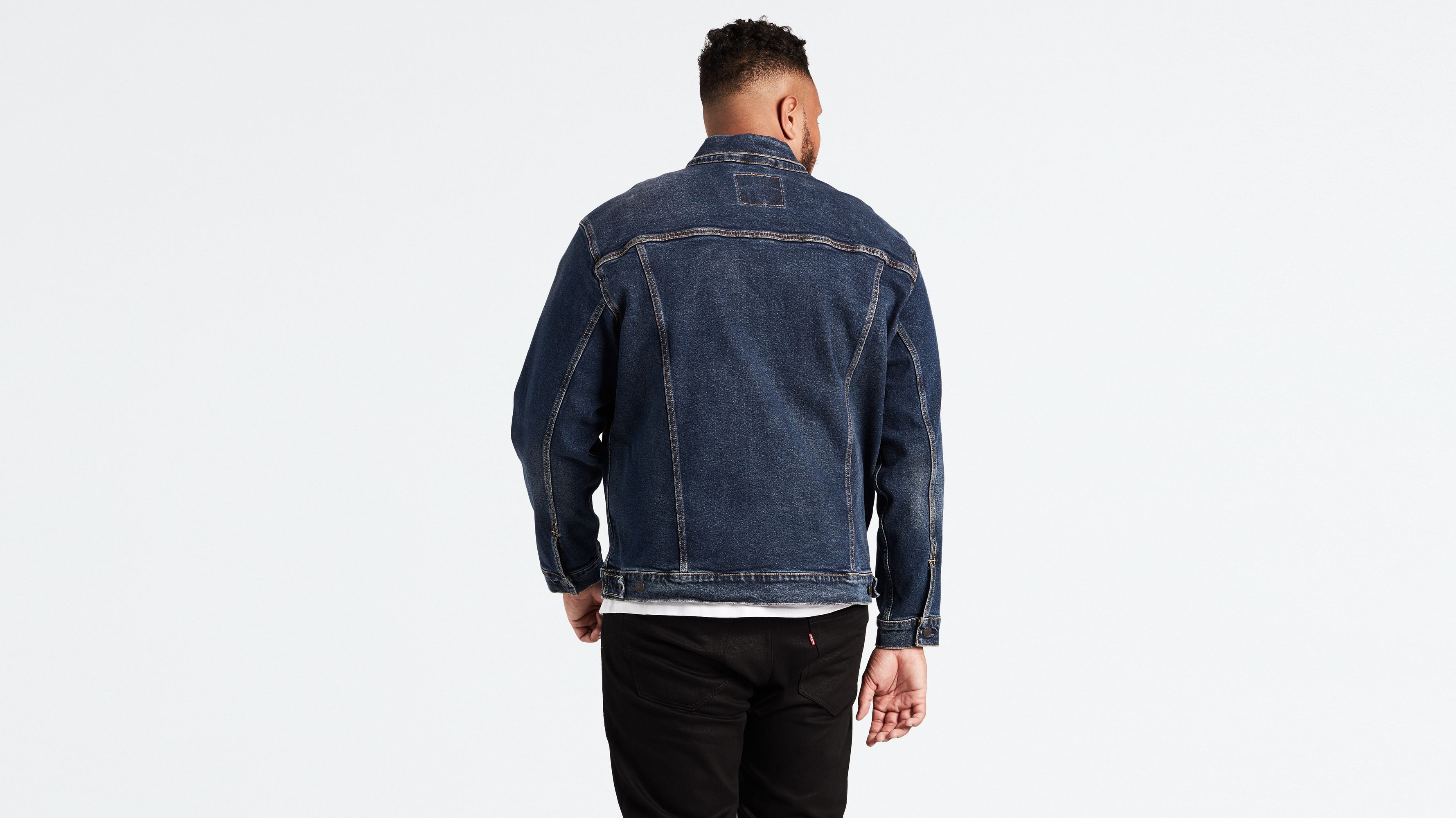 Levis denim hotsell jacket tall