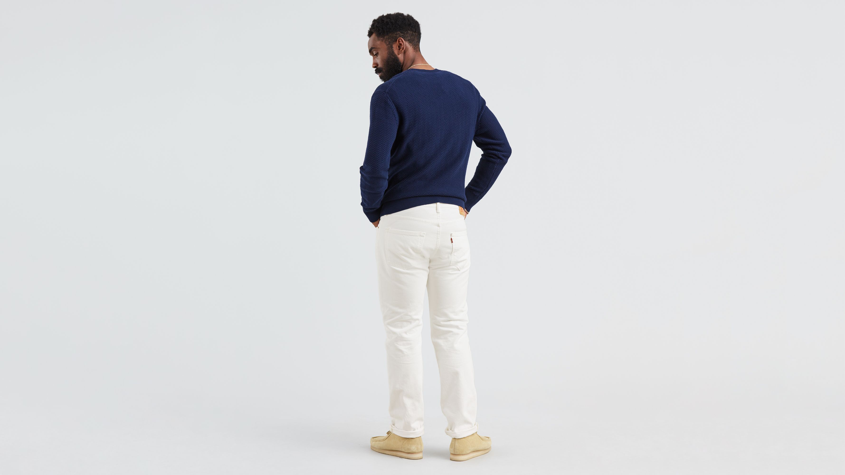 501® Original Fit Men's Jeans (big & Tall) - White | Levi's® US