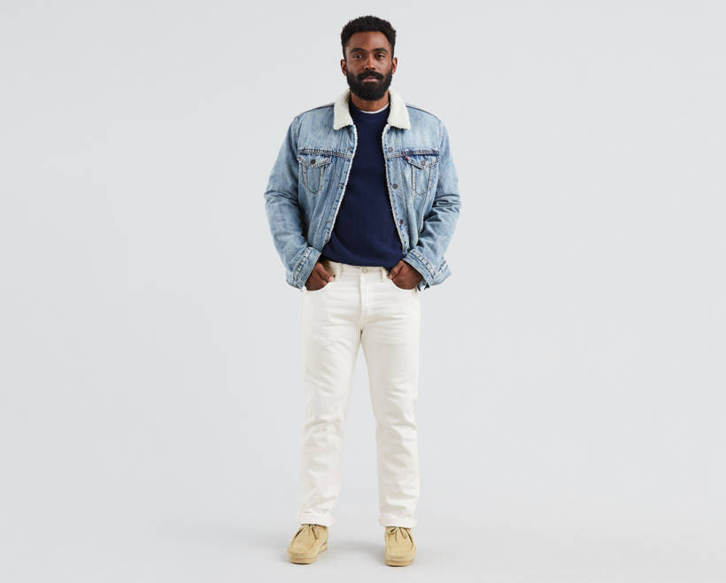501® Original Fit Jeans (big & Tall) - White | Levi's® US