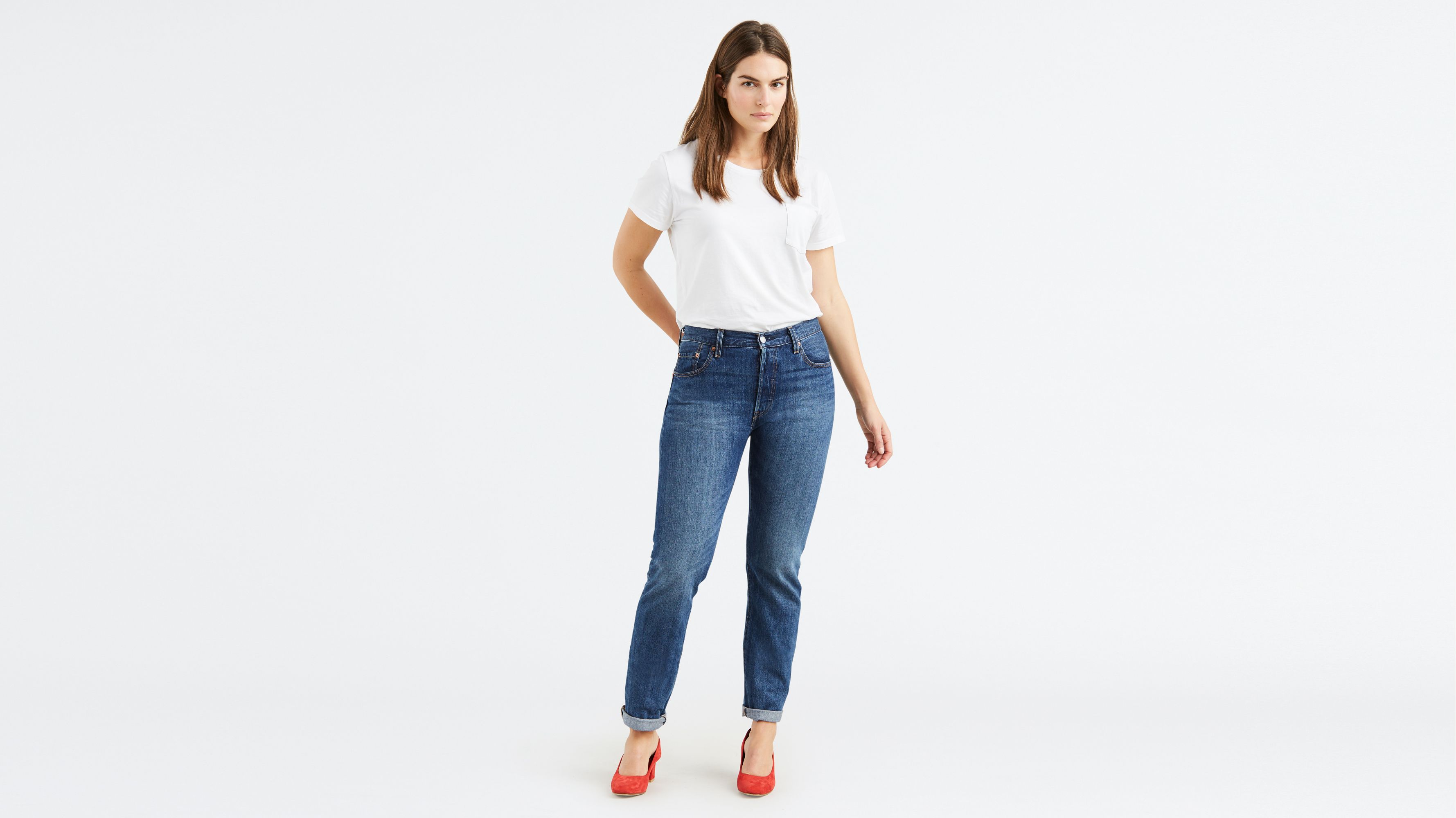 levi's 100 cotton jeans womens