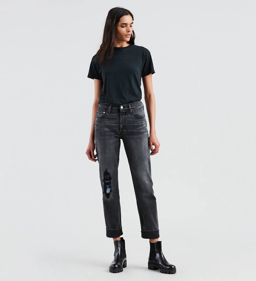 501® Original Fit Women's Jeans - Grey | Levi's® CA