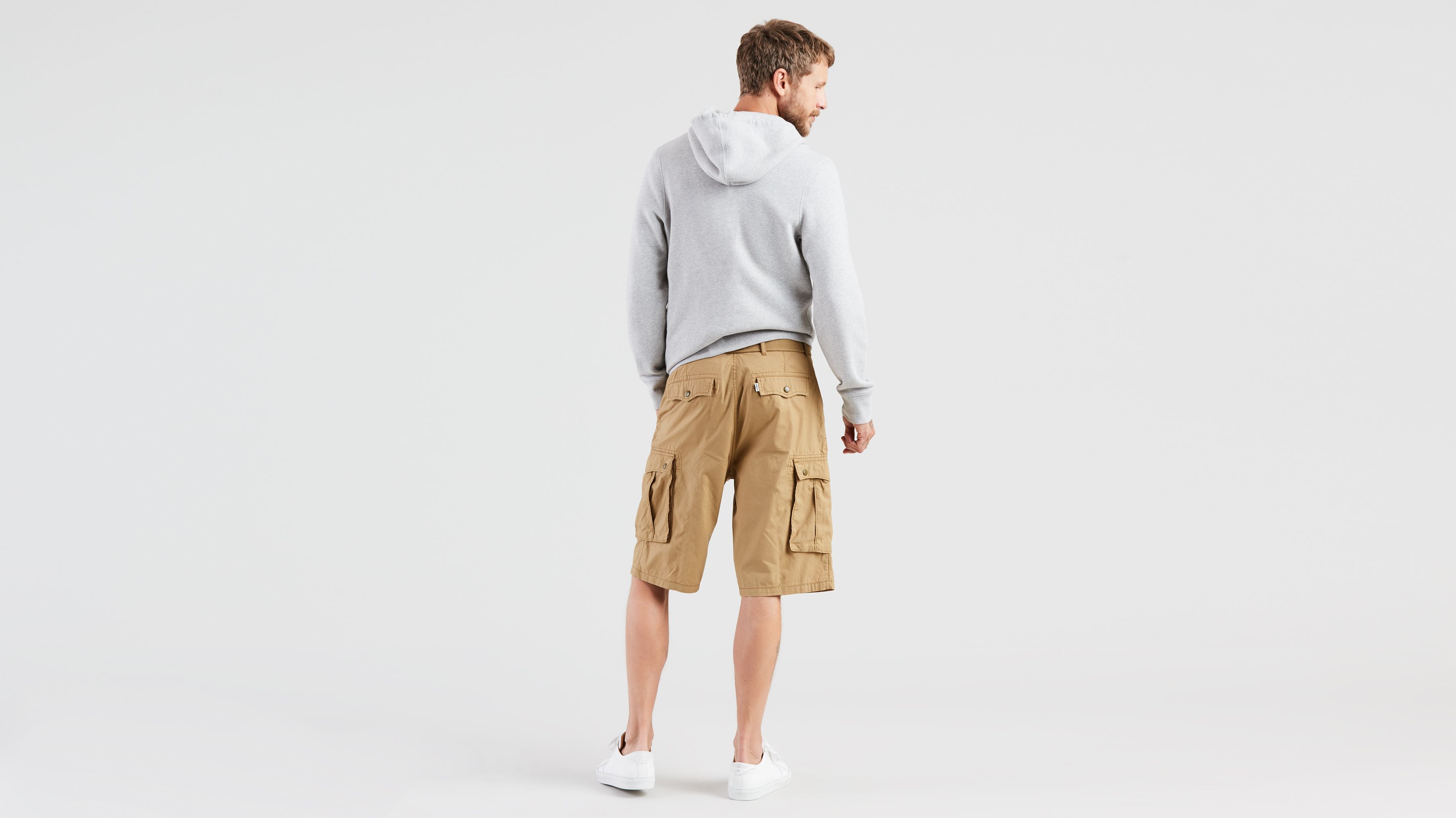 Levi's snap store cargo shorts