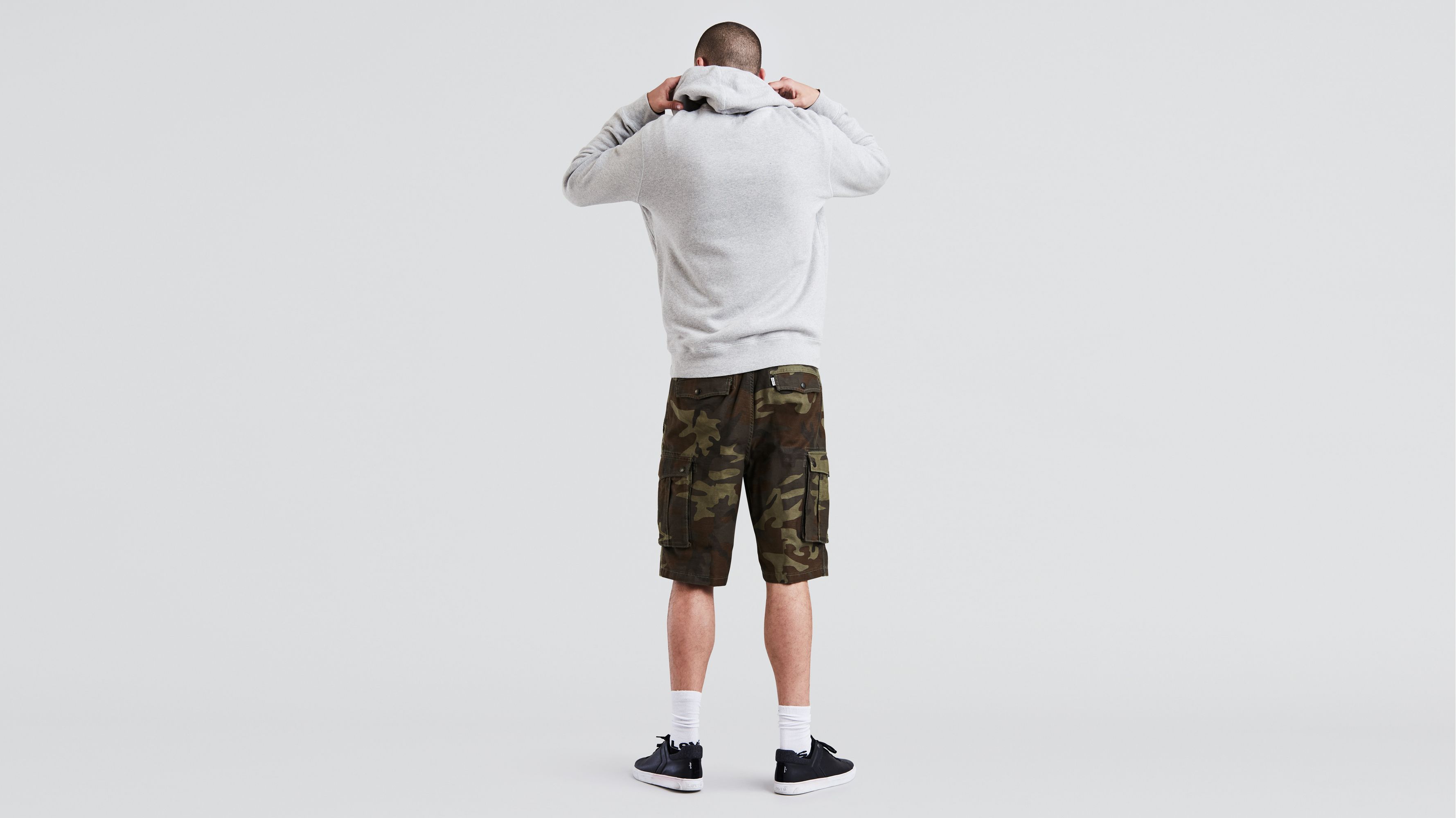 mens levi cargo shorts uk