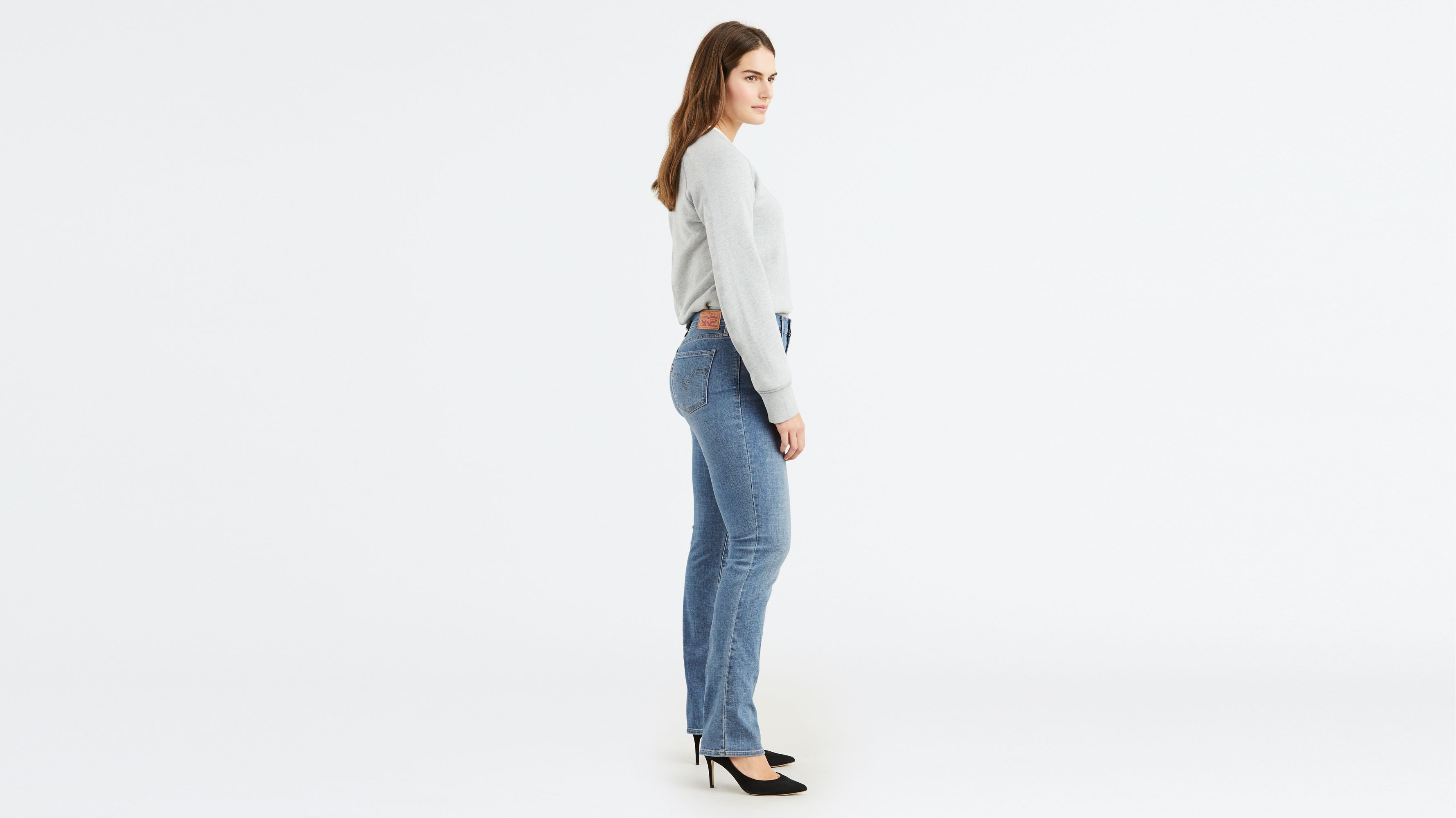 505™ Straight Leg Women's Jeans - Blue 