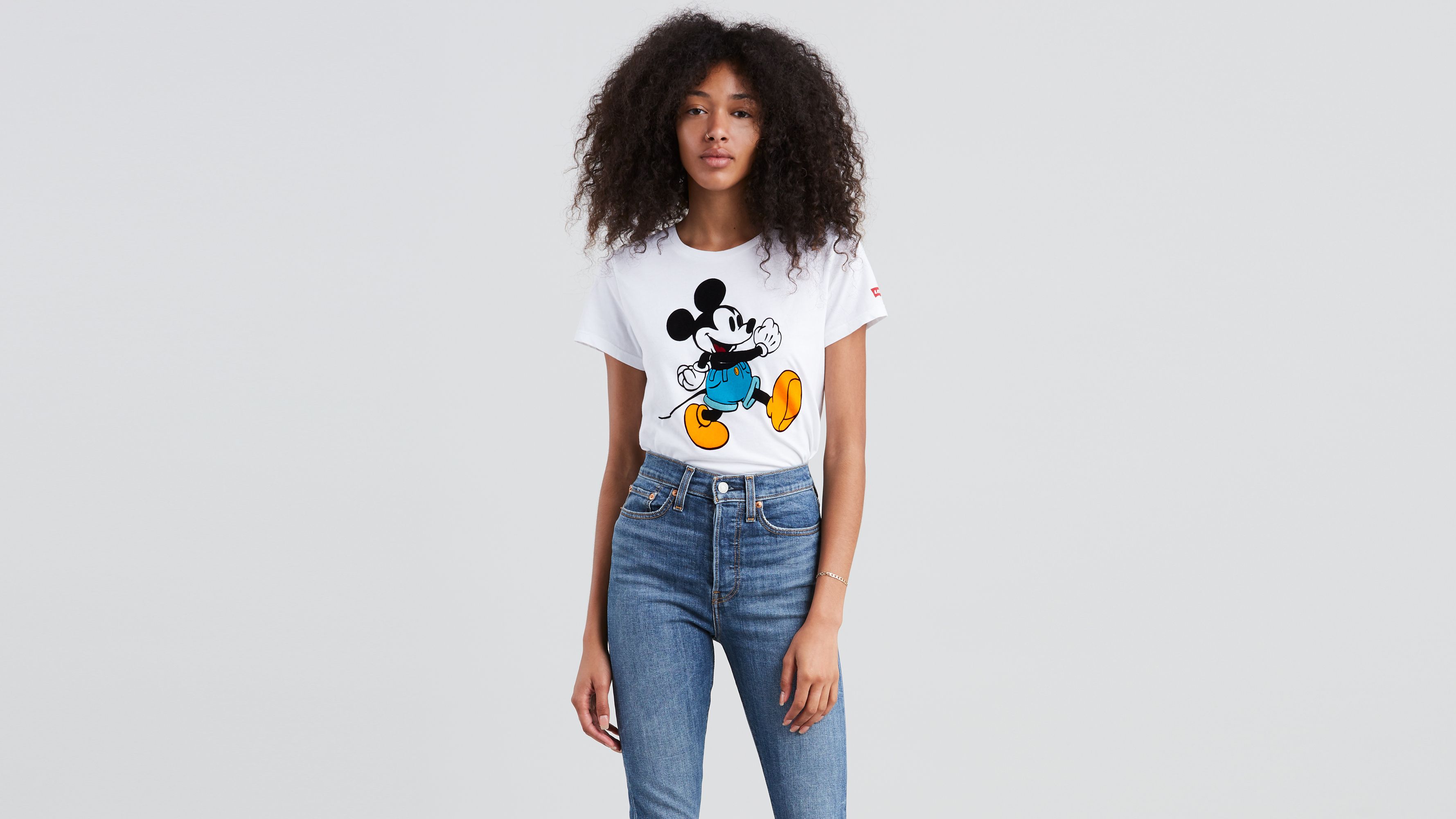 levi's t shirt mickey mouse