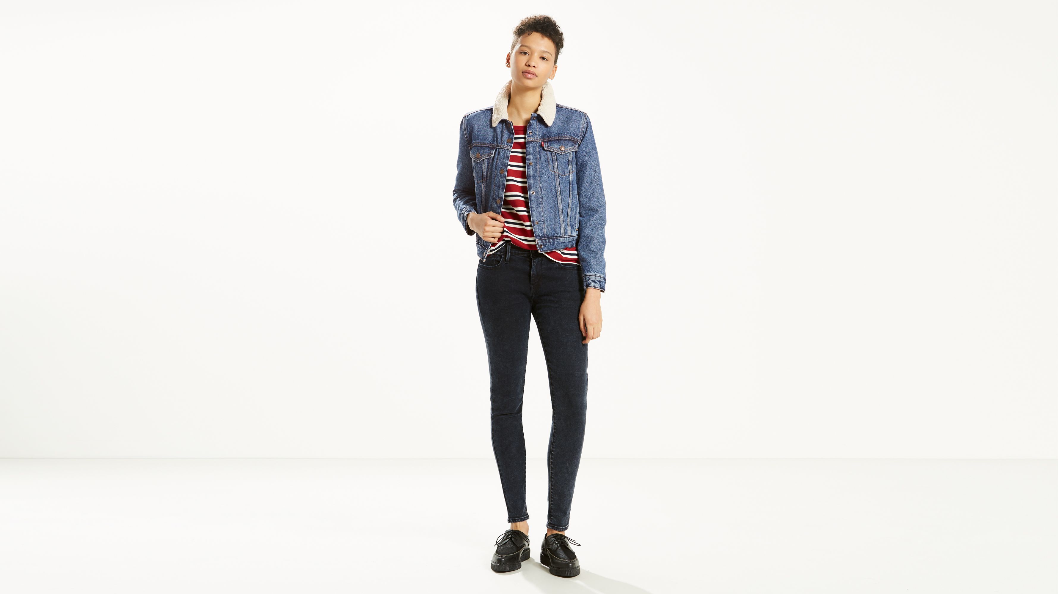 Levis innovation super skinny jeans on sale