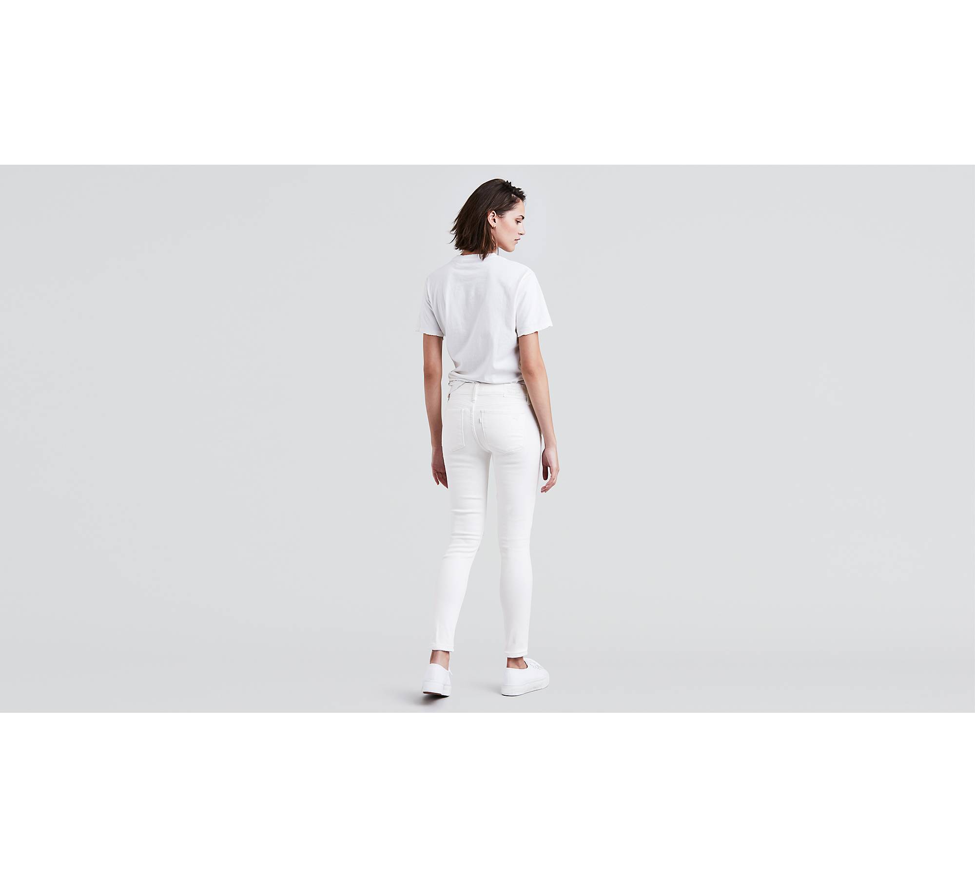 710 Super Skinny Women's Jeans - White