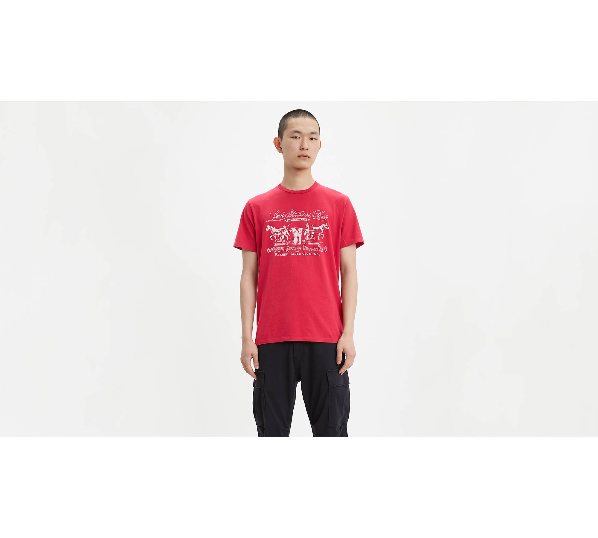 Classic Graphic Tee Shirt - Red | Levi'sÂ® US