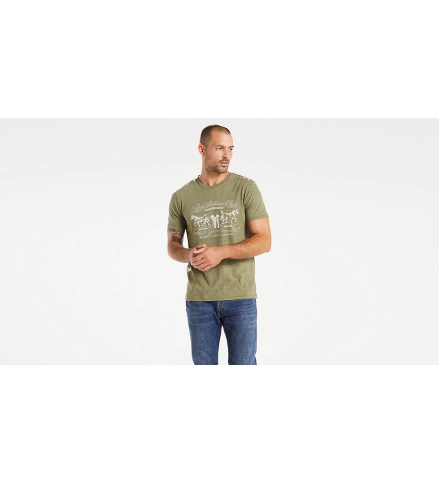 Classic Graphic Tee Shirt - Green | Levi's® US