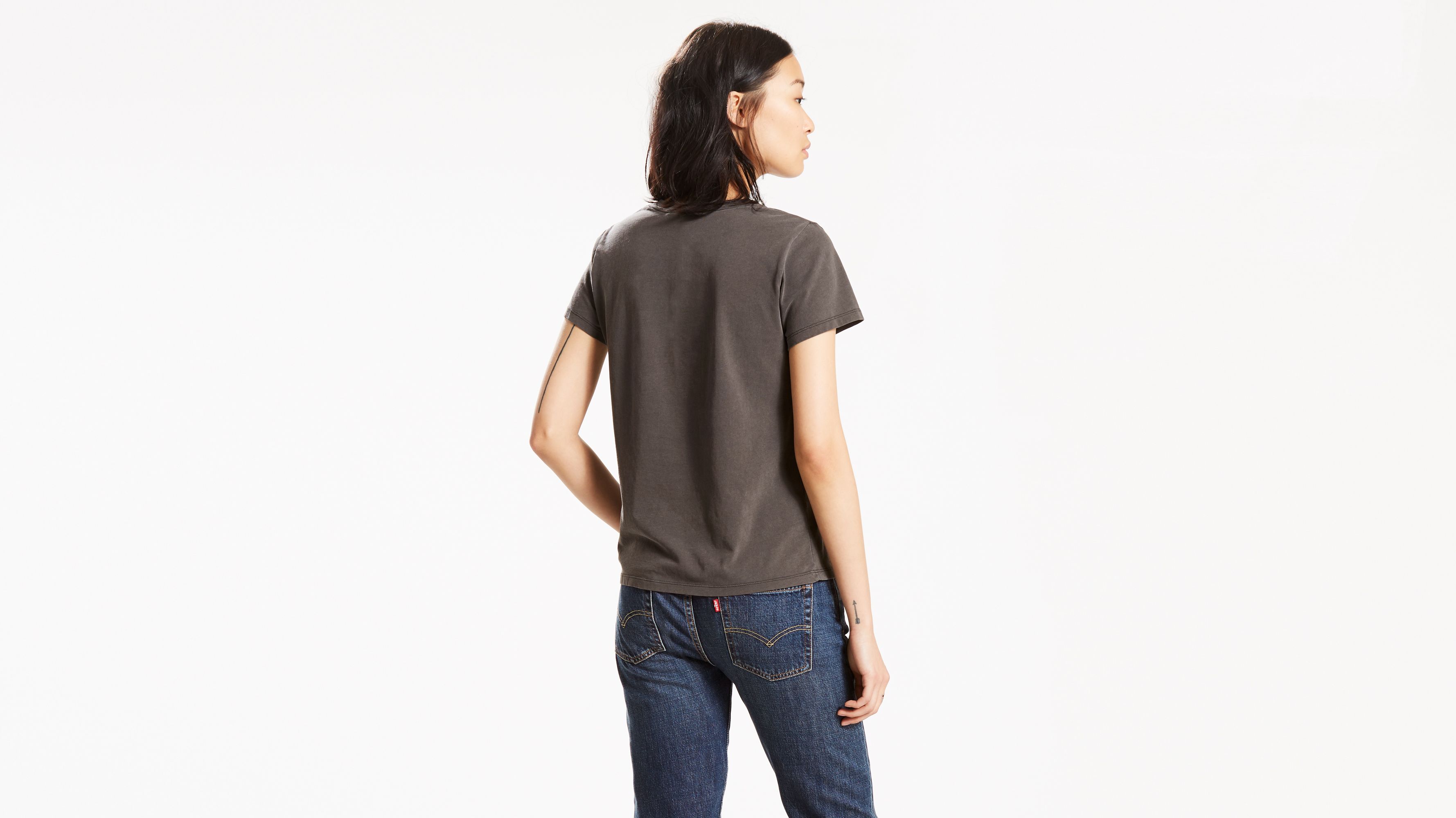 Perfect Pocket Tee Shirt - Black | Levi's® US