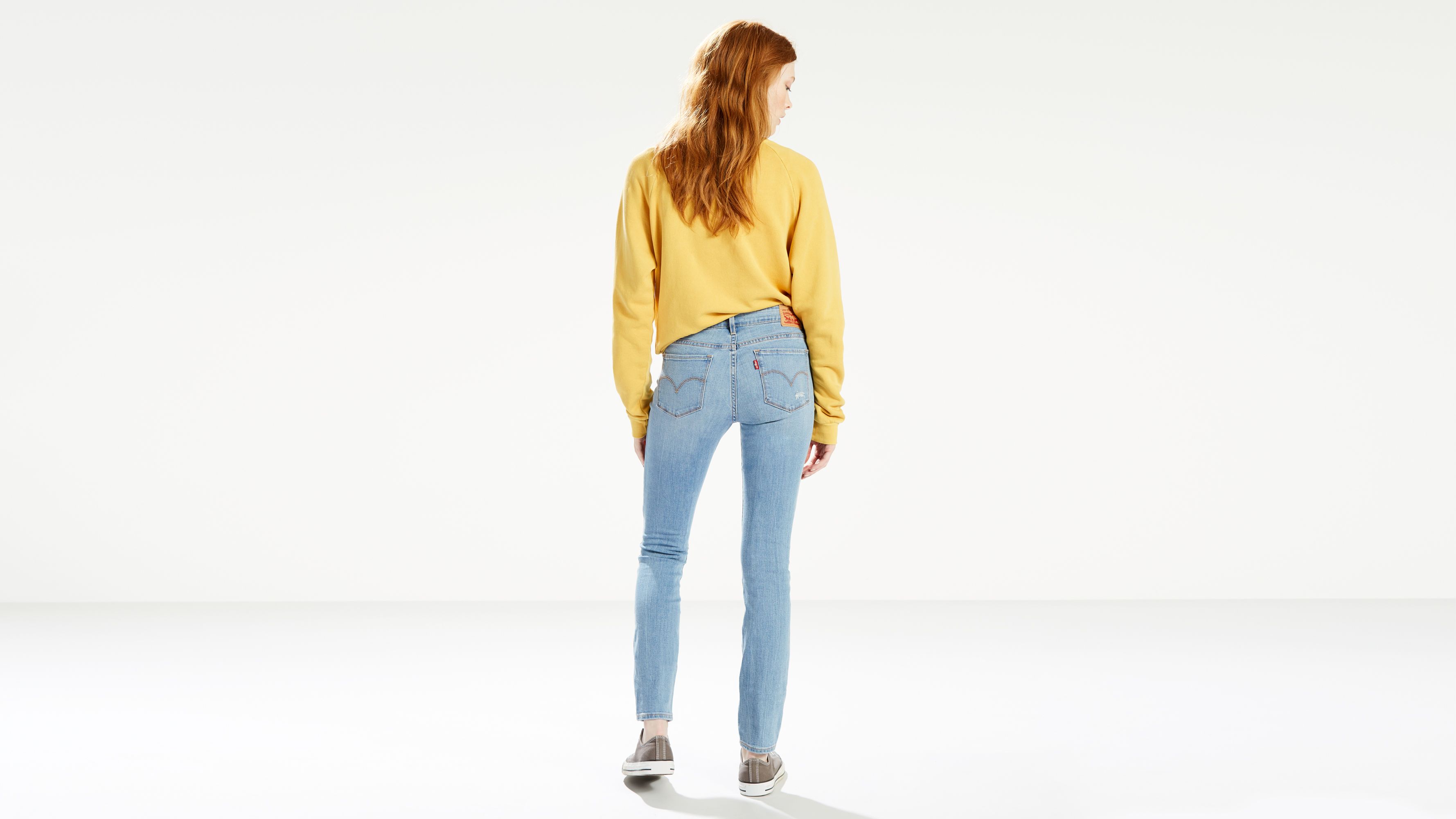 levi's 711 skinny antiqued