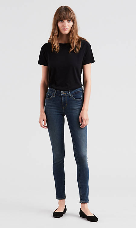 711 Skinny Women S Jeans Medium Wash Levi S Us