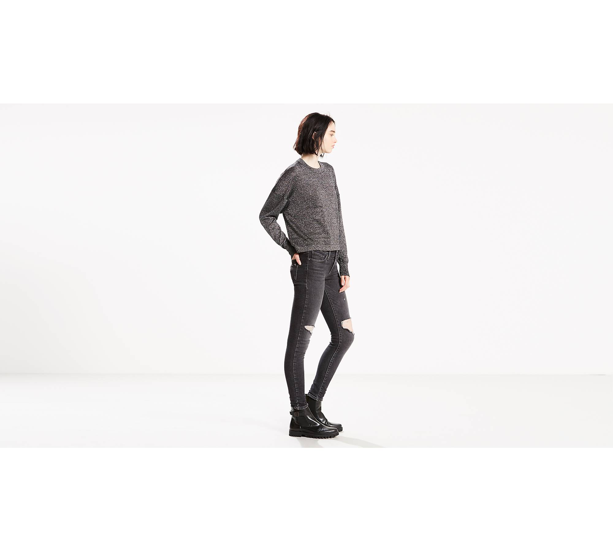 711 Skinny Women's Jeans - Black | Levi's® US