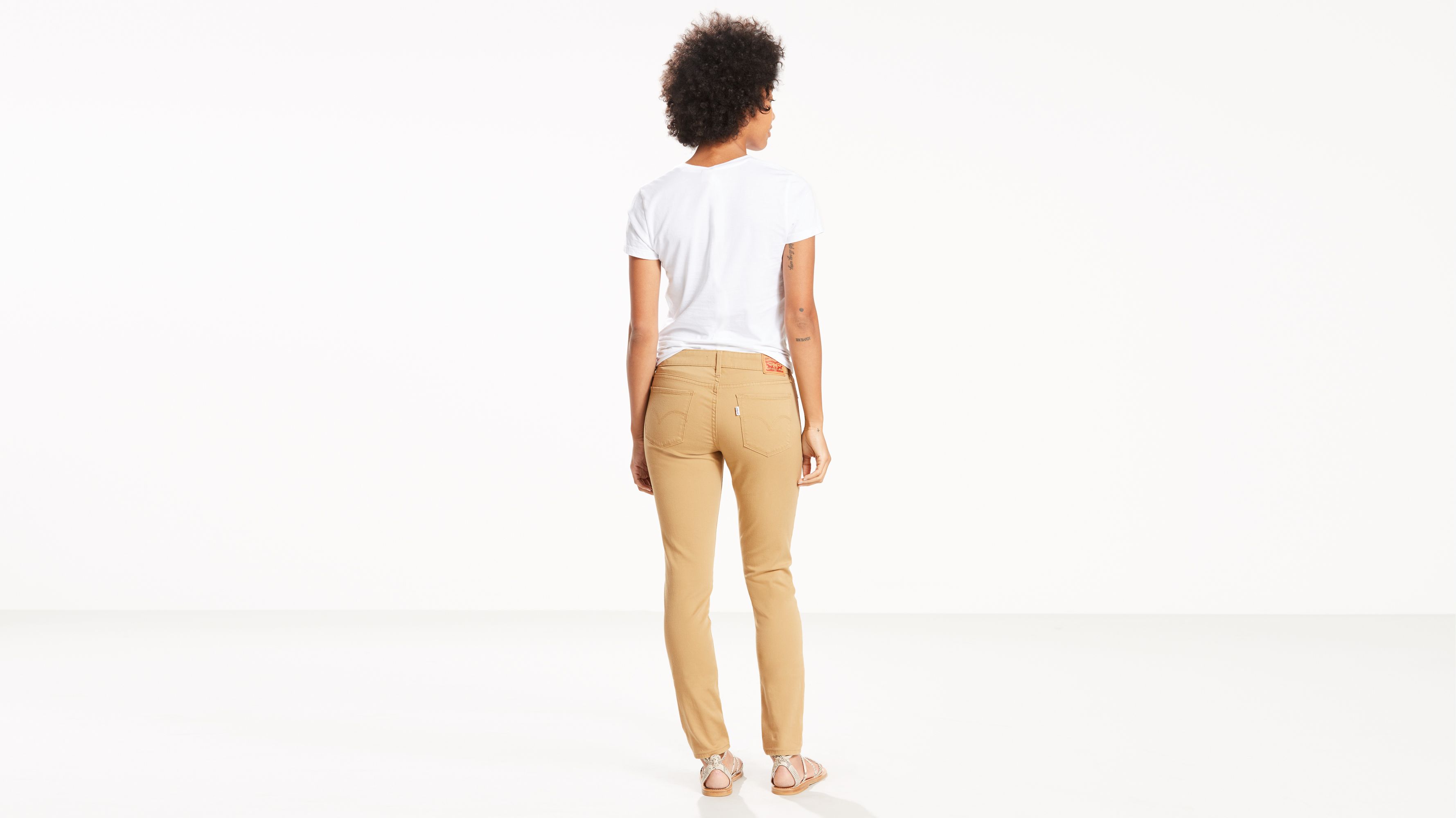 711 Skinny Jeans - Brown | Levi's® US