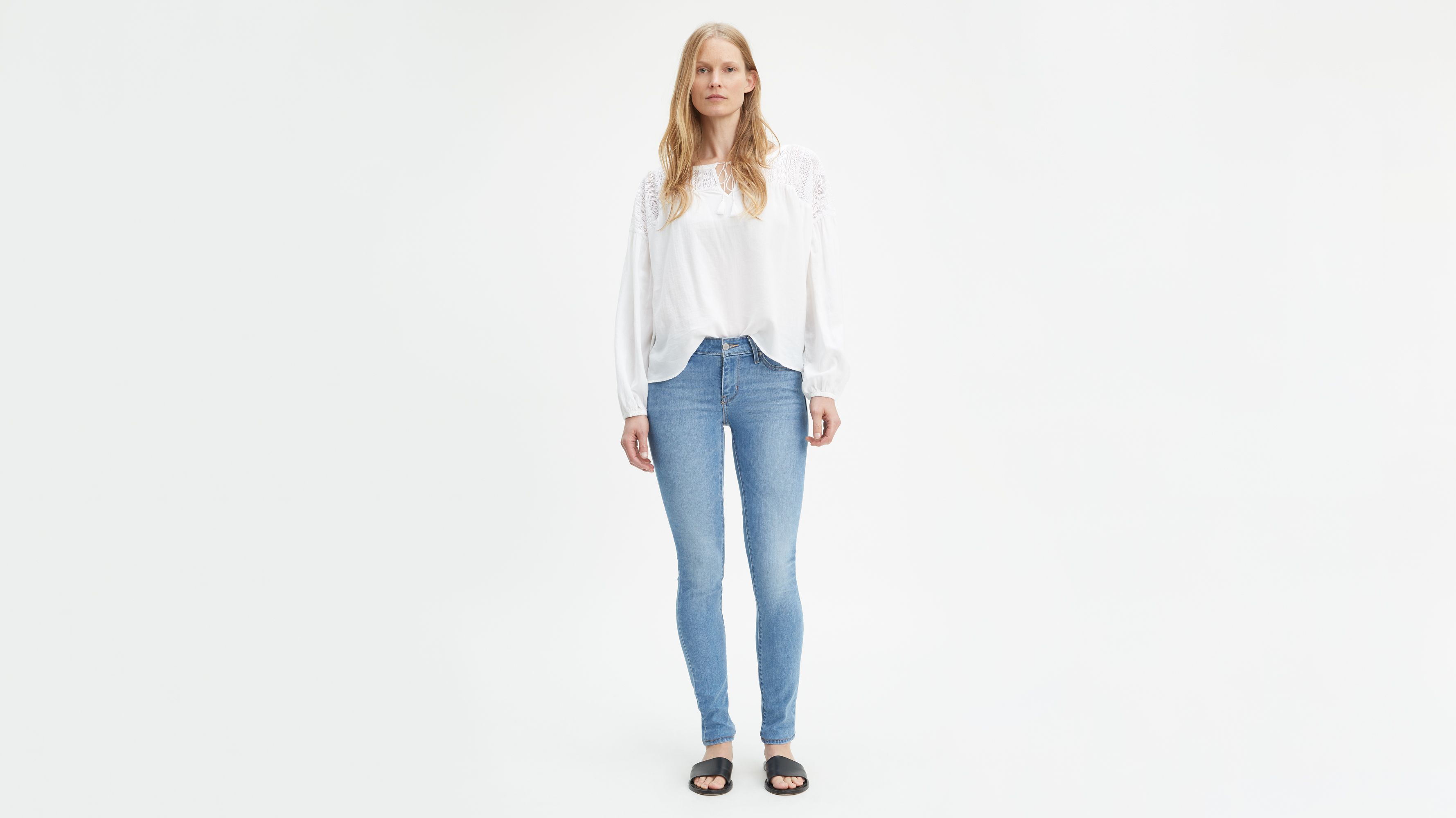 711 Skinny Women's Jeans - Light Wash 