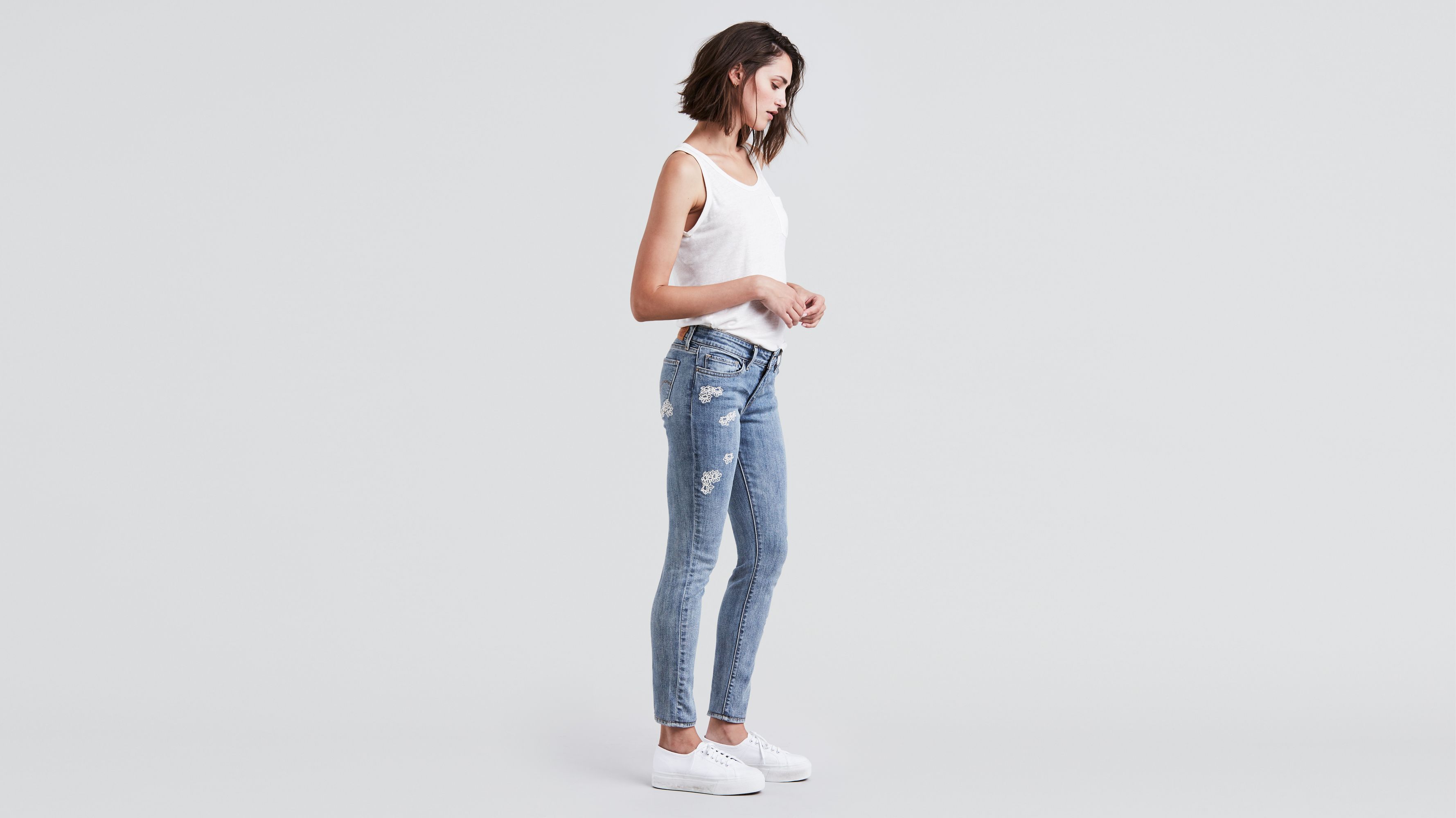 levi's embroidered jeans