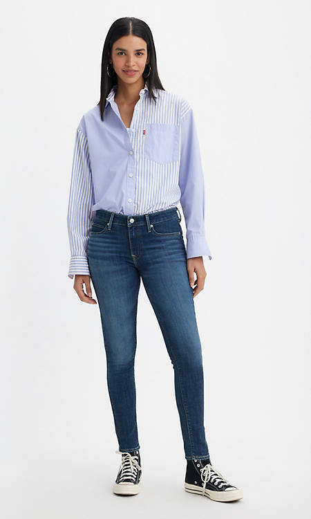 711 Skinny Women S Jeans Dark Wash Levi S Us