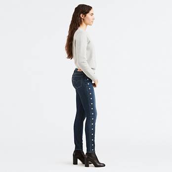 711 Embroidered Skinny Women's Jeans 2