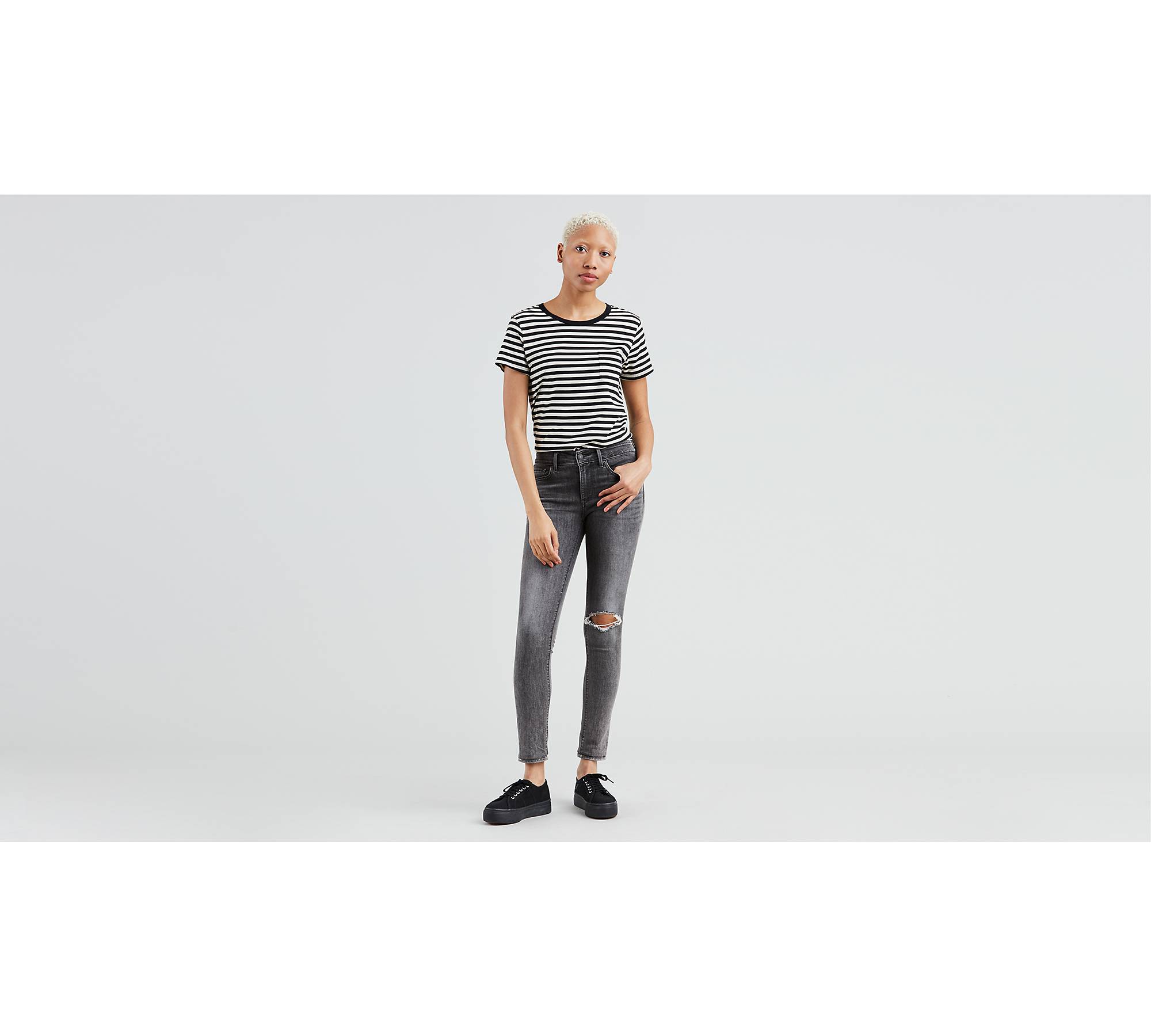 711 Skinny Women's Jeans - Grey | Levi's® US