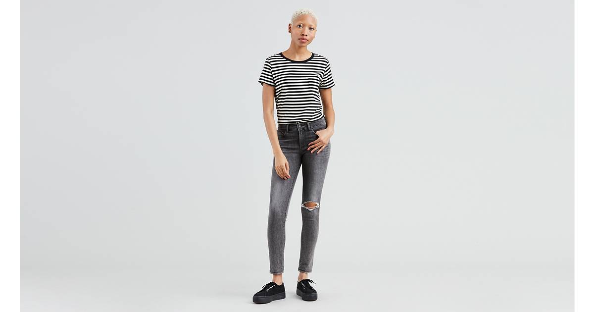711 Skinny Women's Jeans - Grey | Levi's® CA