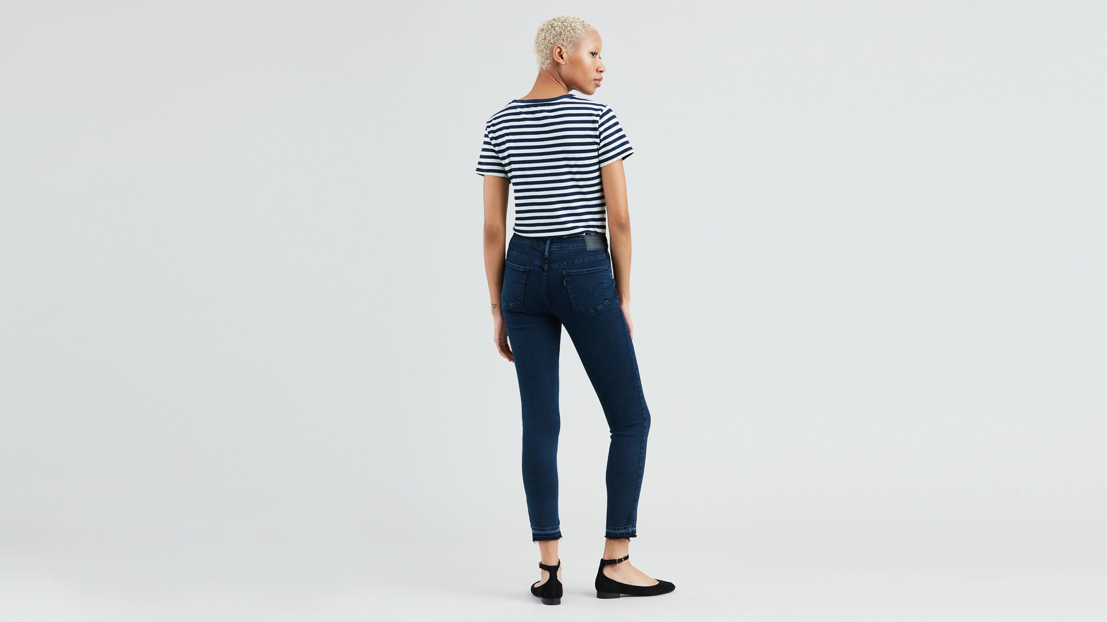 Levi's 711 utility shop skinny ankle jeans