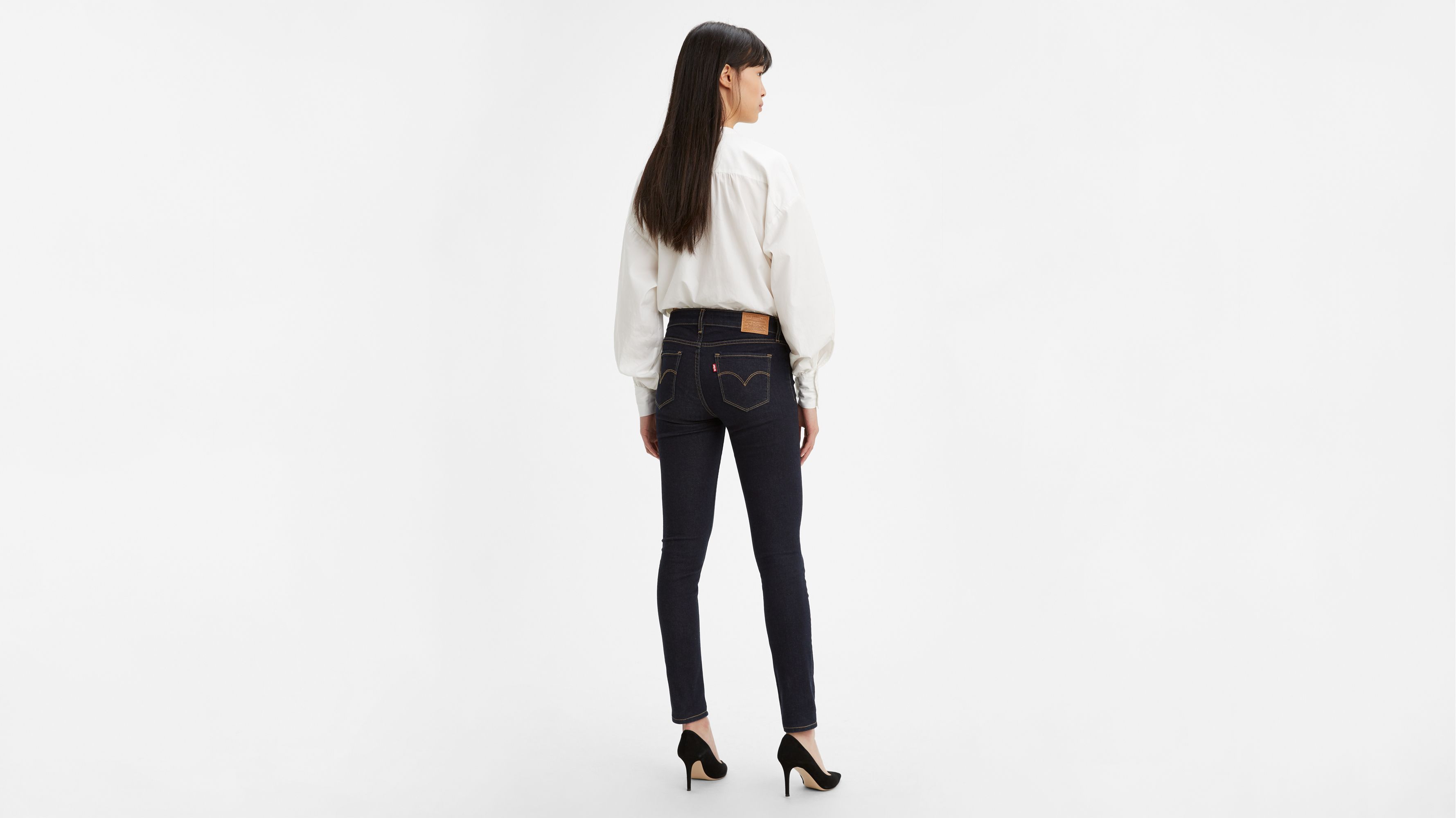 womens levis 711 skinny jeans