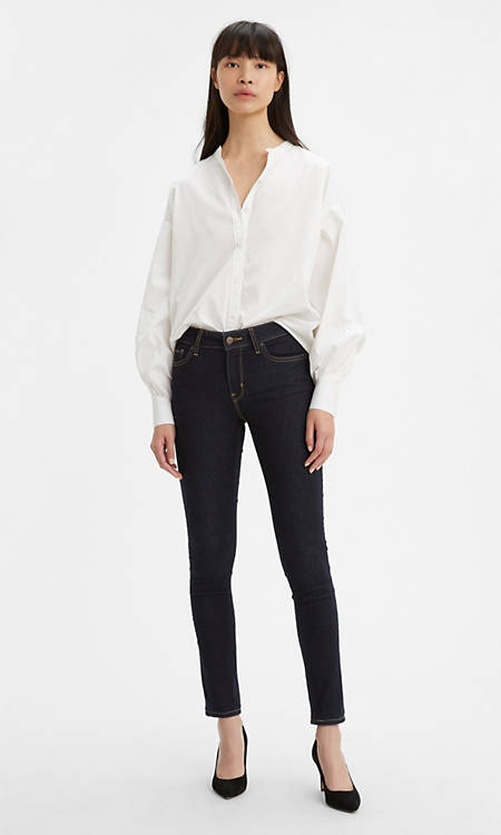 711 Skinny Women S Jeans Dark Wash Levi S Us