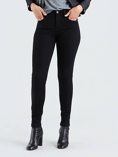 Actualizar 48+ imagen women’s black levi jeans