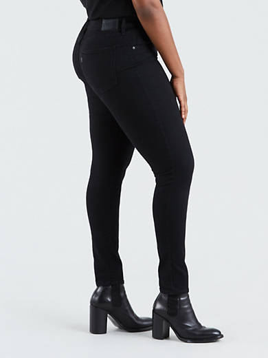 721 High Rise Skinny Women's Jeans - Black | Levi's® US