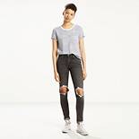 721 High Rise Ripped Skinny Women's Jeans 1