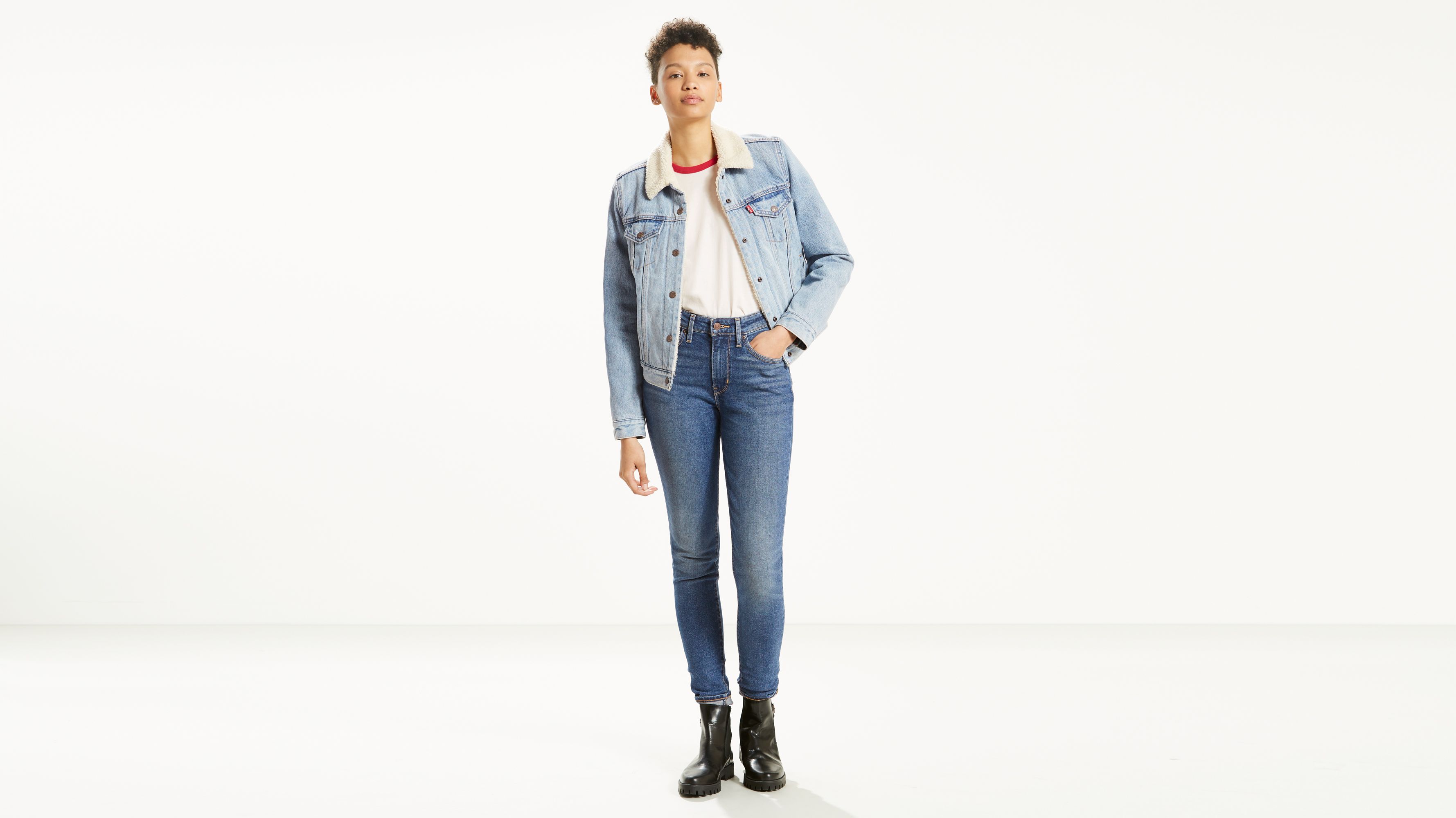 Jean mujer Levis 721 skinny tiro alto LEVIS