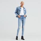 721 High Rise Skinny Embellished Women's Jeans 1