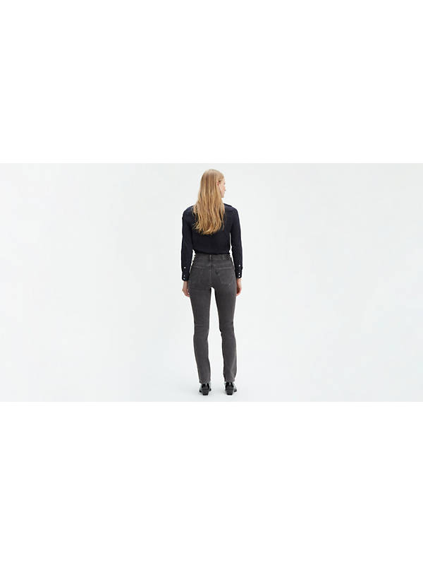 724 High Rise Slim Straight Women's Jeans - Grey | Levi's® US