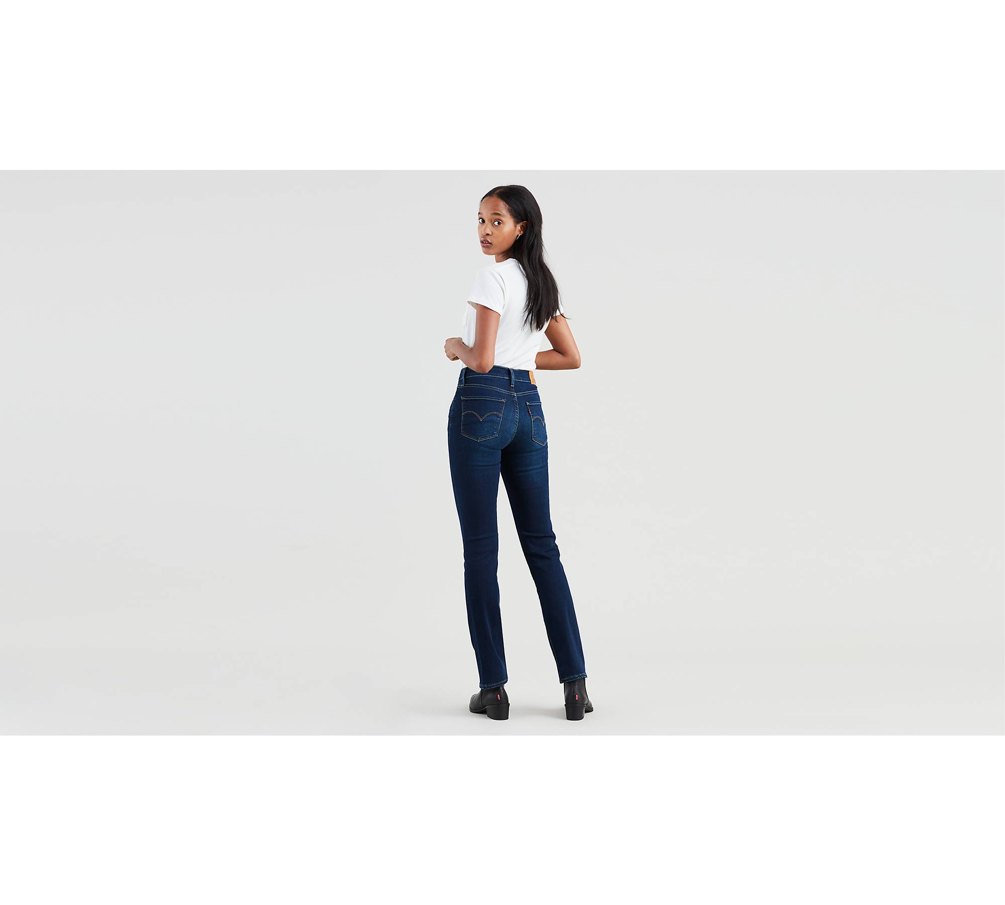 724 High Rise Slim Straight Women's Jeans - Dark Wash | Levi's® US