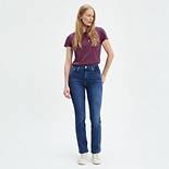 724 High Rise Slim Straight Women's Jeans 1