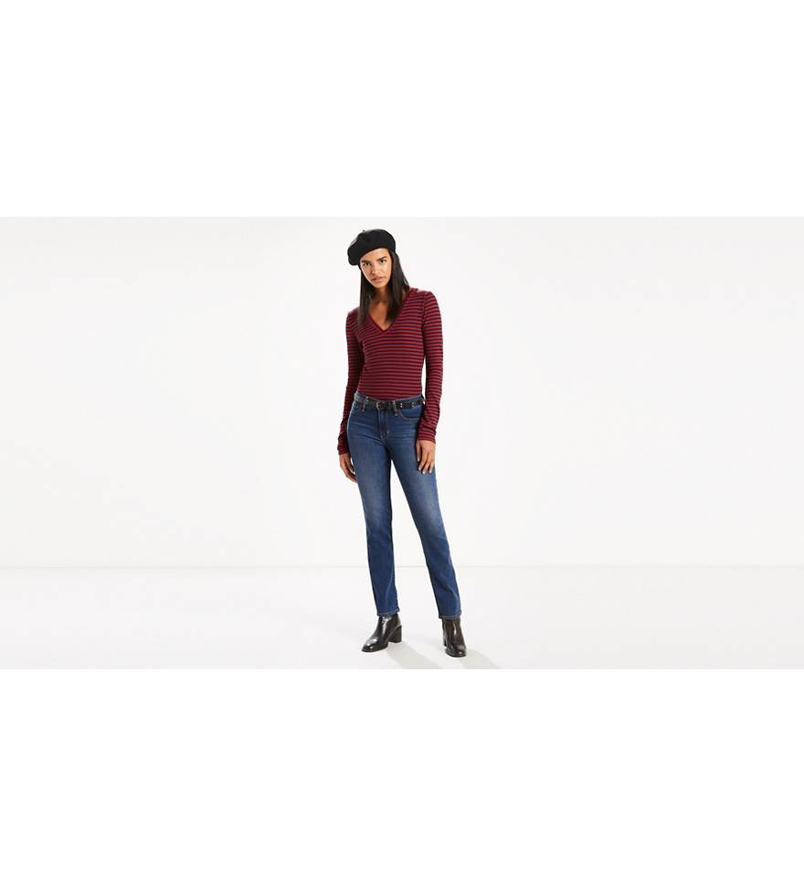 712 Slim Women's Jeans - Black | Levi's® CA