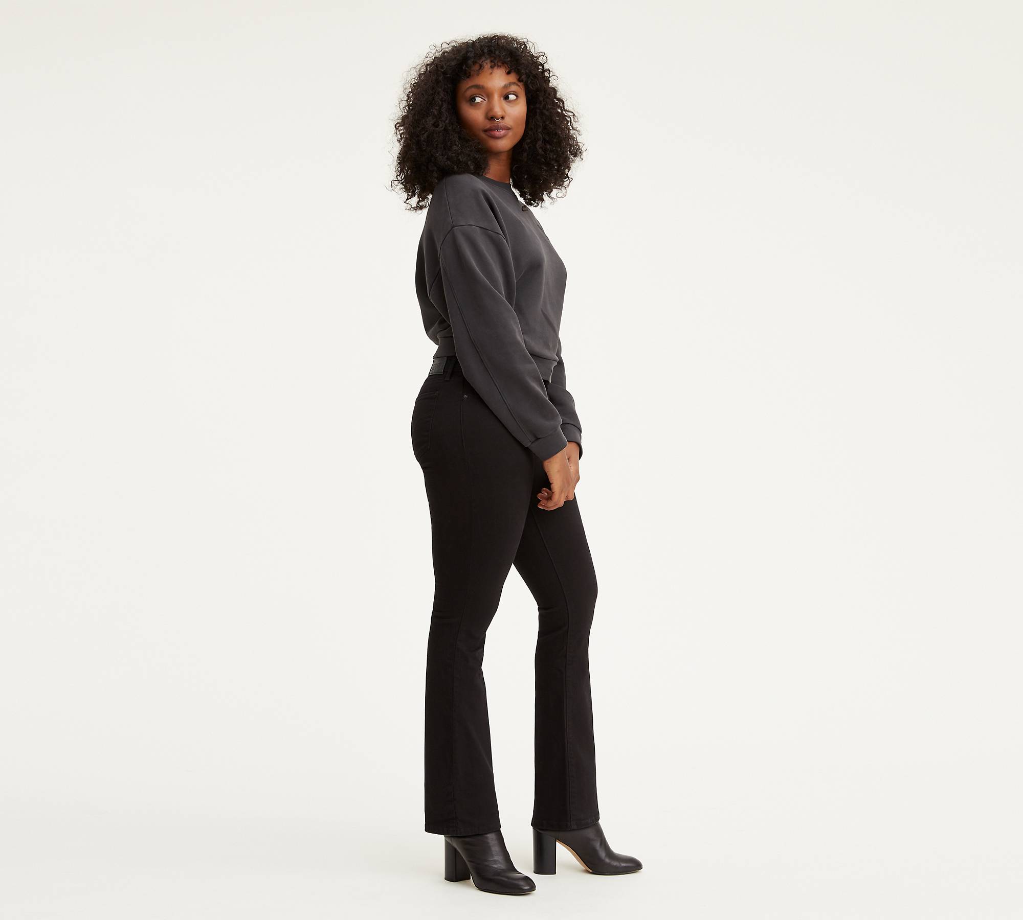 715 Bootcut Women's Jeans - Black | Levi's® US