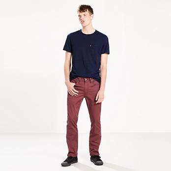 511™ Slim Fit Pants - Red | Levi's® US